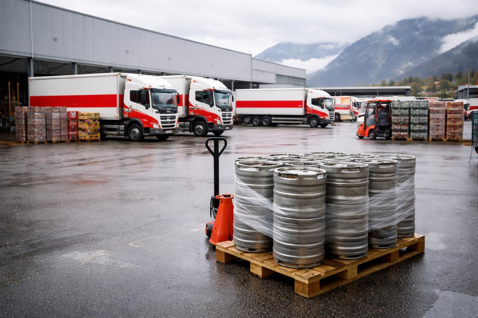 Redaktionelle Szene zum Thema „Stiegl schließt drei Zustellbasen: 48 Beschäftigte betroffen“
