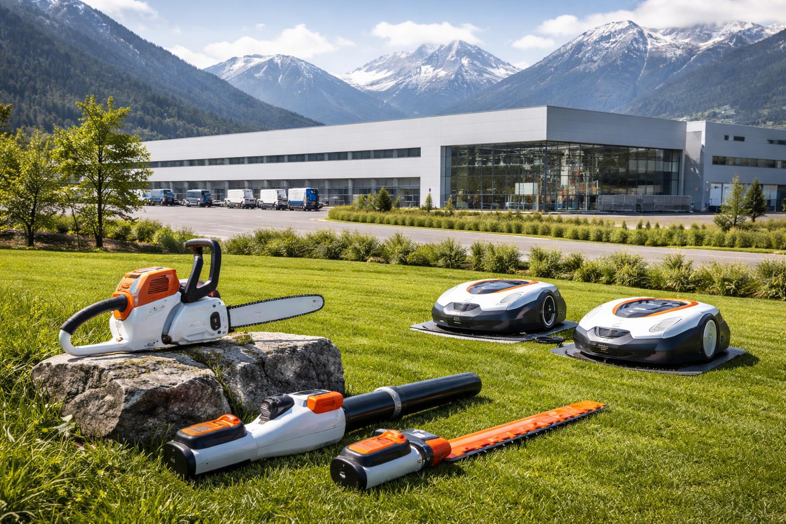 Redaktionelle Szene zum Thema „Stihl Tirol steigert Umsatz in Langkampfen auf 852,8 Millionen Euro“