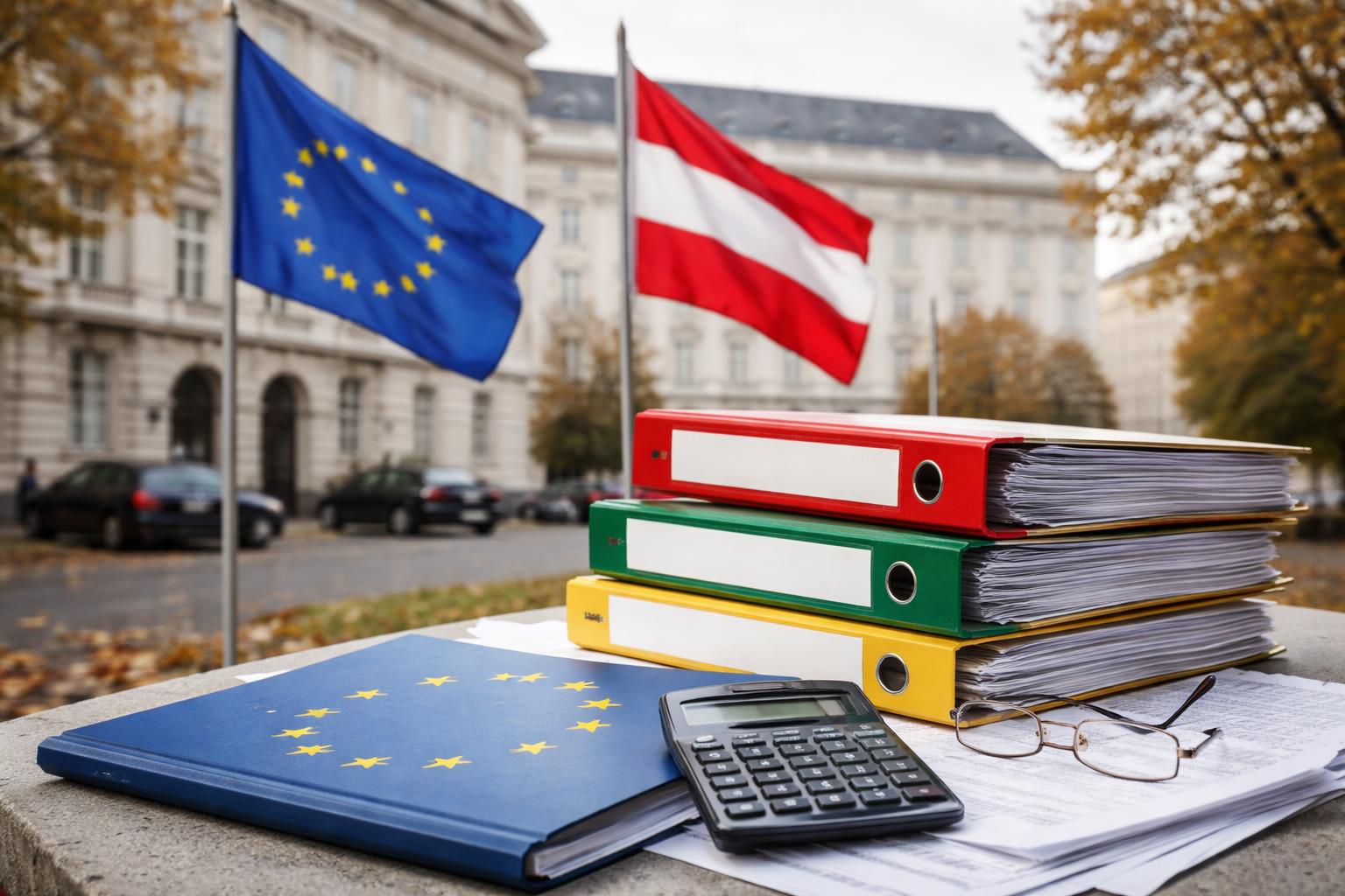 Redaktionelle Szene zum Thema „Stocker stellt bei EU-Budget Zustimmung unter Vorbehalt“