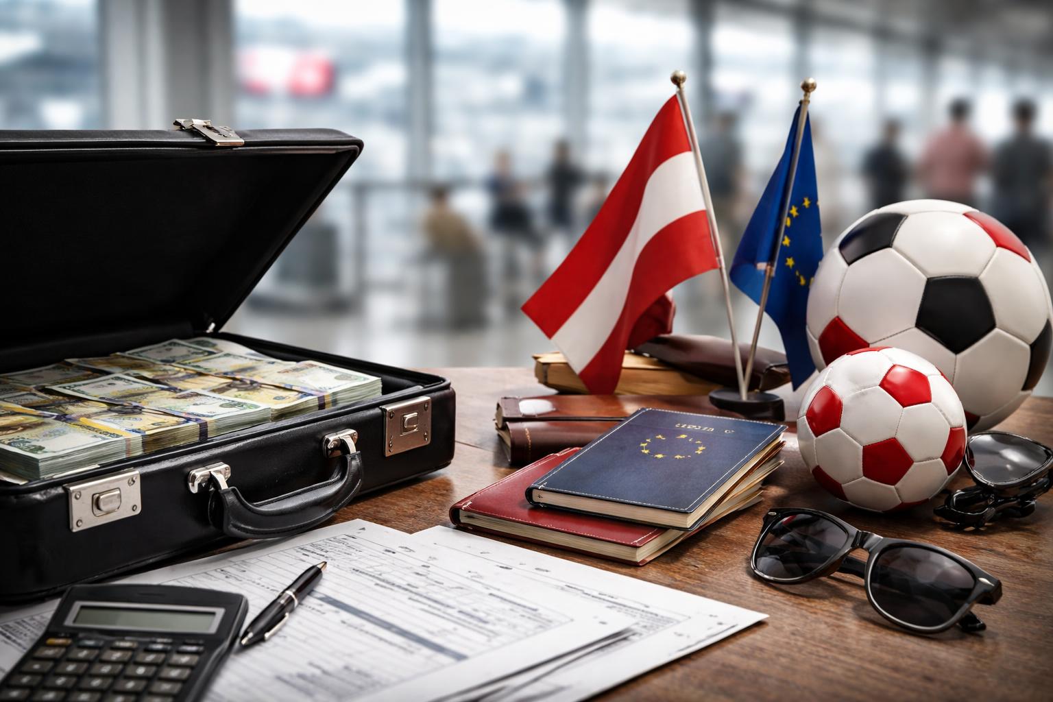 Redaktionelle Szene zum Thema „Stocker und Babler wegen WM-Reise unter Druck“