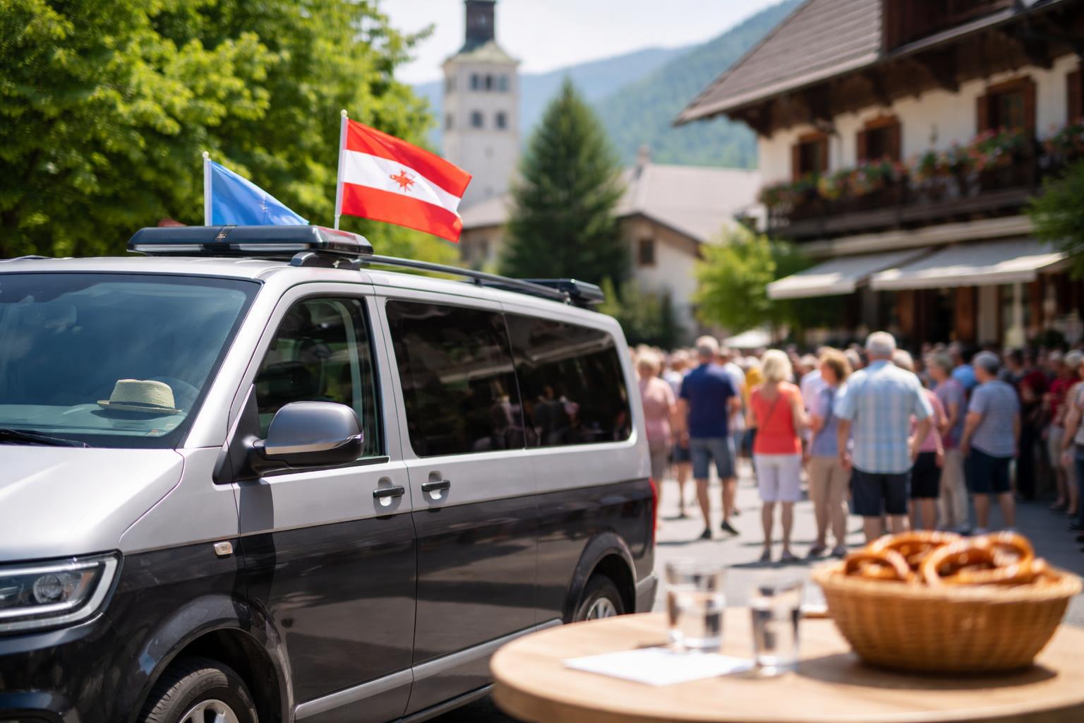 Redaktionelle Szene zum Thema „Stocker wirbt auf Sommertour mit Nähe zu den Bürgern“