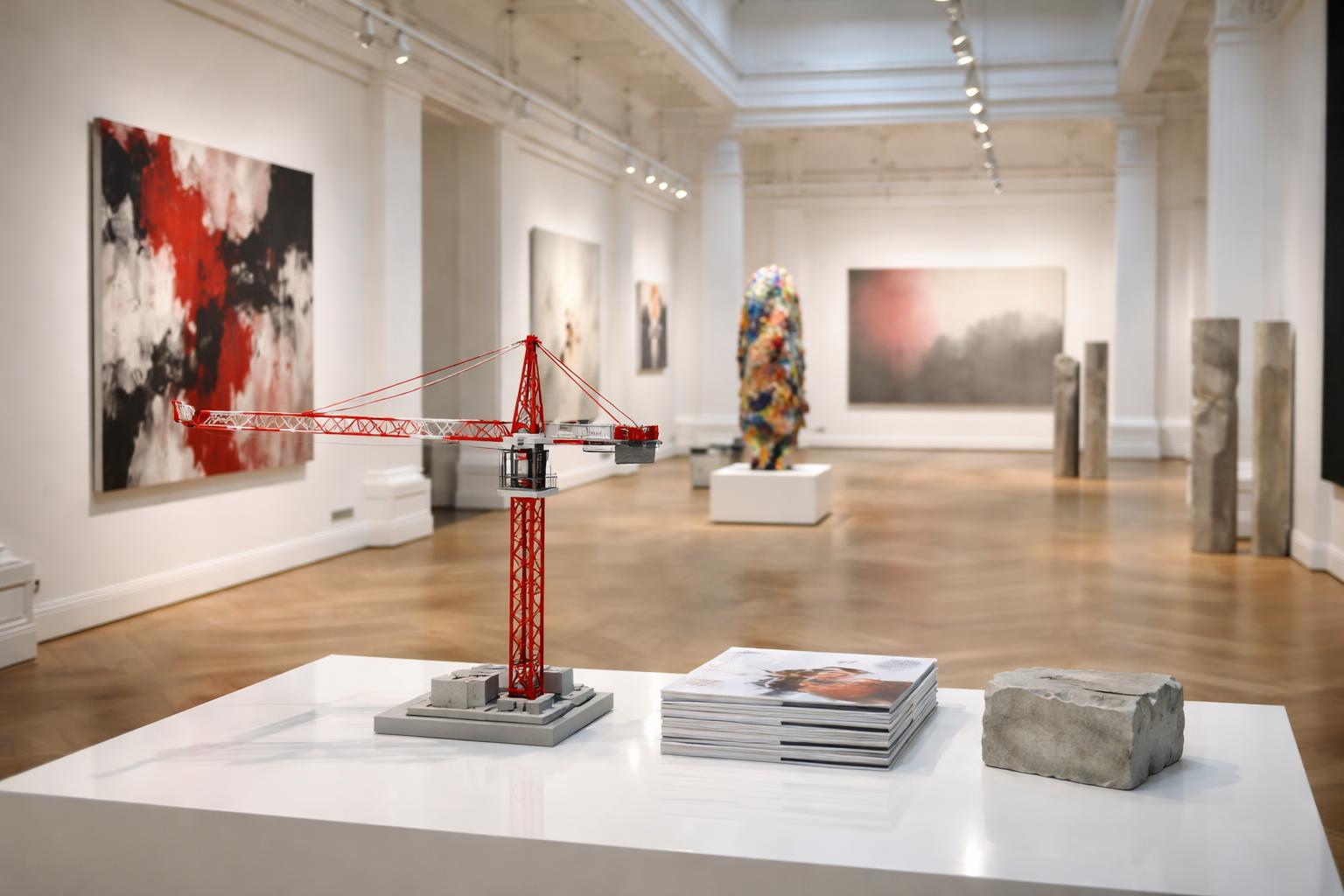 Redaktionelle Szene zum Thema „Strabag-Sammlung zeigt Kunst als Teil der Unternehmensidentität“
