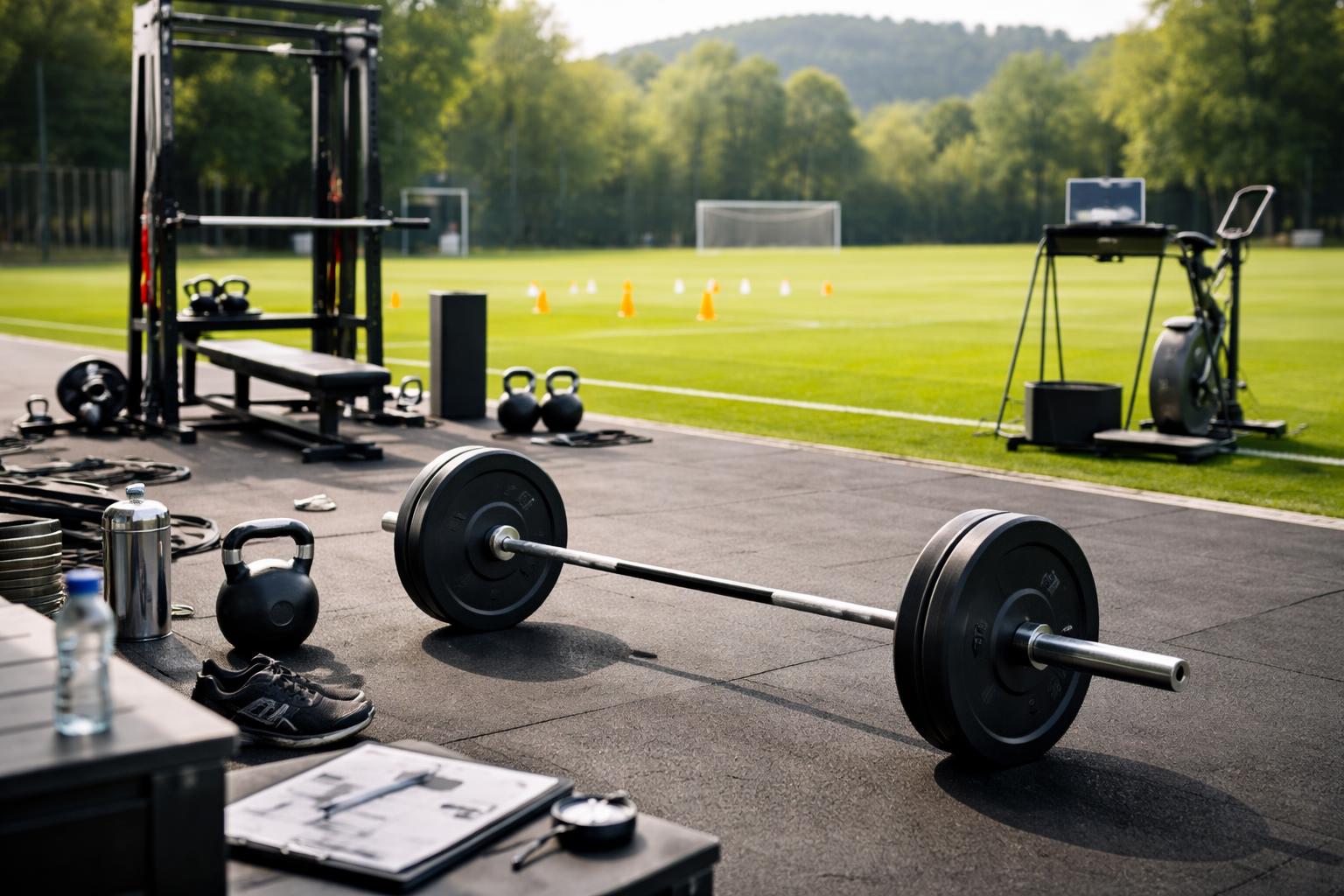 Redaktionelle Szene zum Thema „Sturm startet mit Fokus auf Athletik in die Vorbereitung“