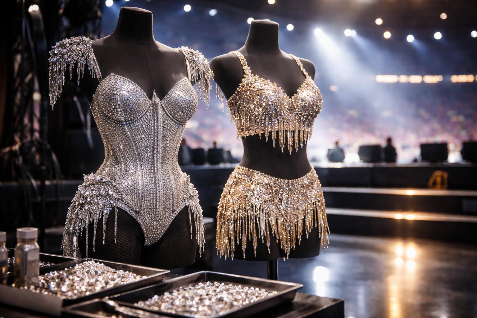 Redaktionelle Szene zum Thema „Swarovski setzte Madonna und Shakira beim WM-Finale in Szene“