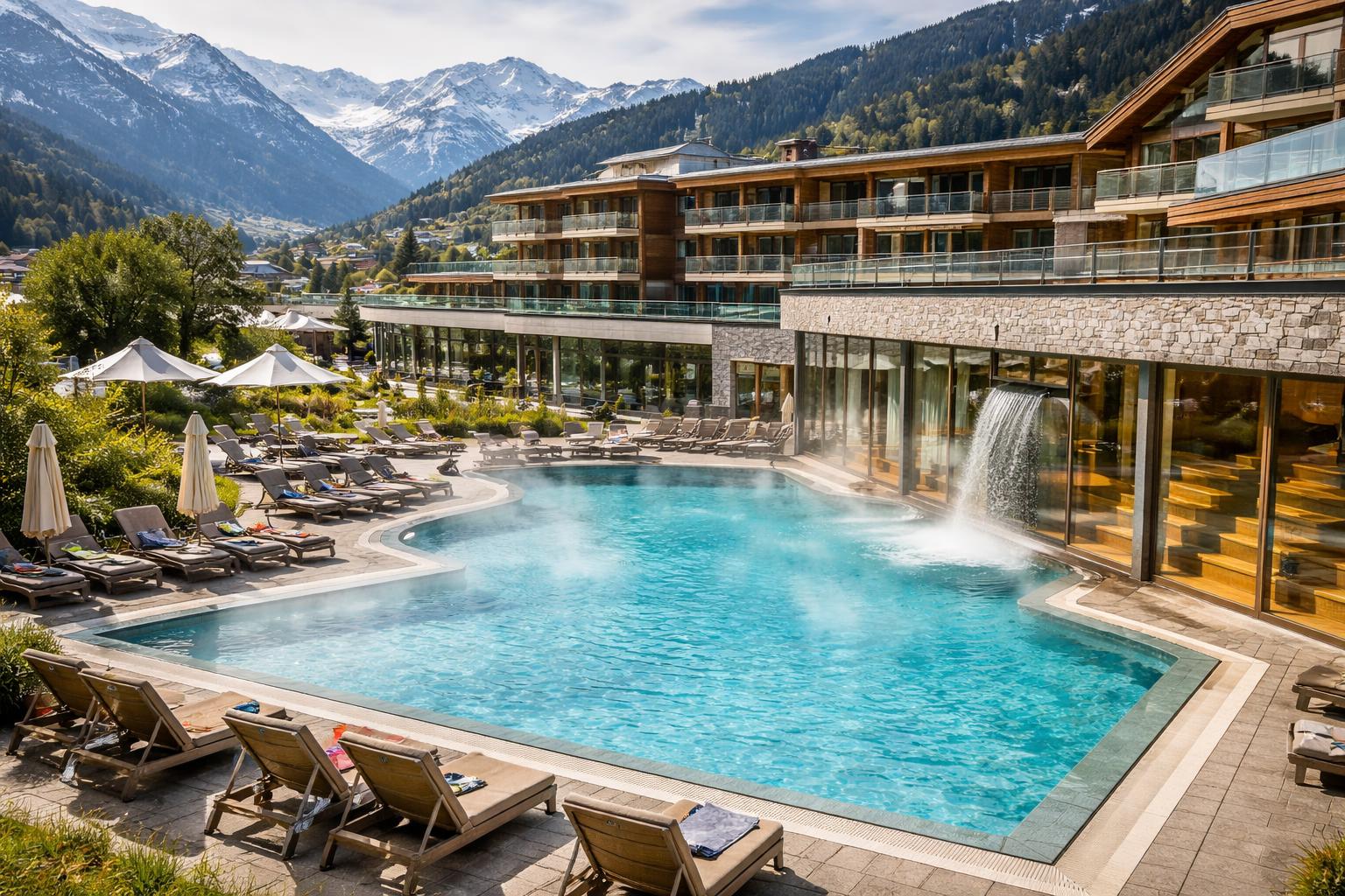 Redaktionelle Szene zum Thema „Thermenhotel in Altenmarkt: Streit um mögliche Überlastung“