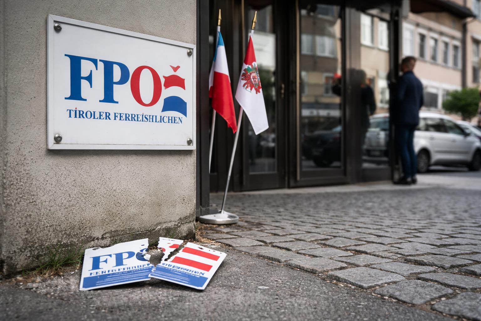Redaktionelle Szene zum Thema „Tiroler FPÖ schließt Innsbrucker Gemeinderätin Marlene Trinkl aus“
