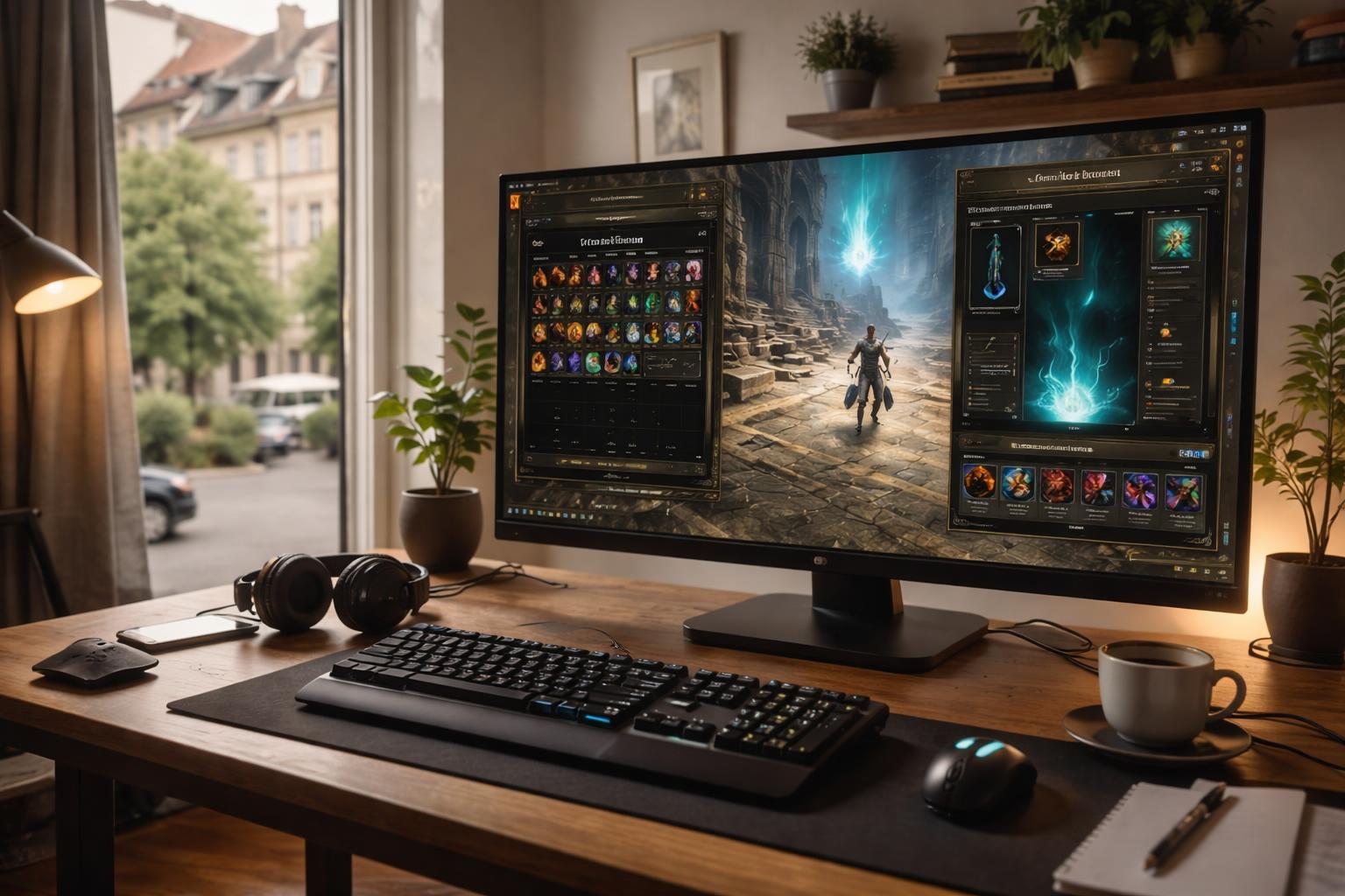 Redaktionelle Szene zum Thema „Titan Quest II erhält Crafting-System und neue Spirit-Meisterschaft“