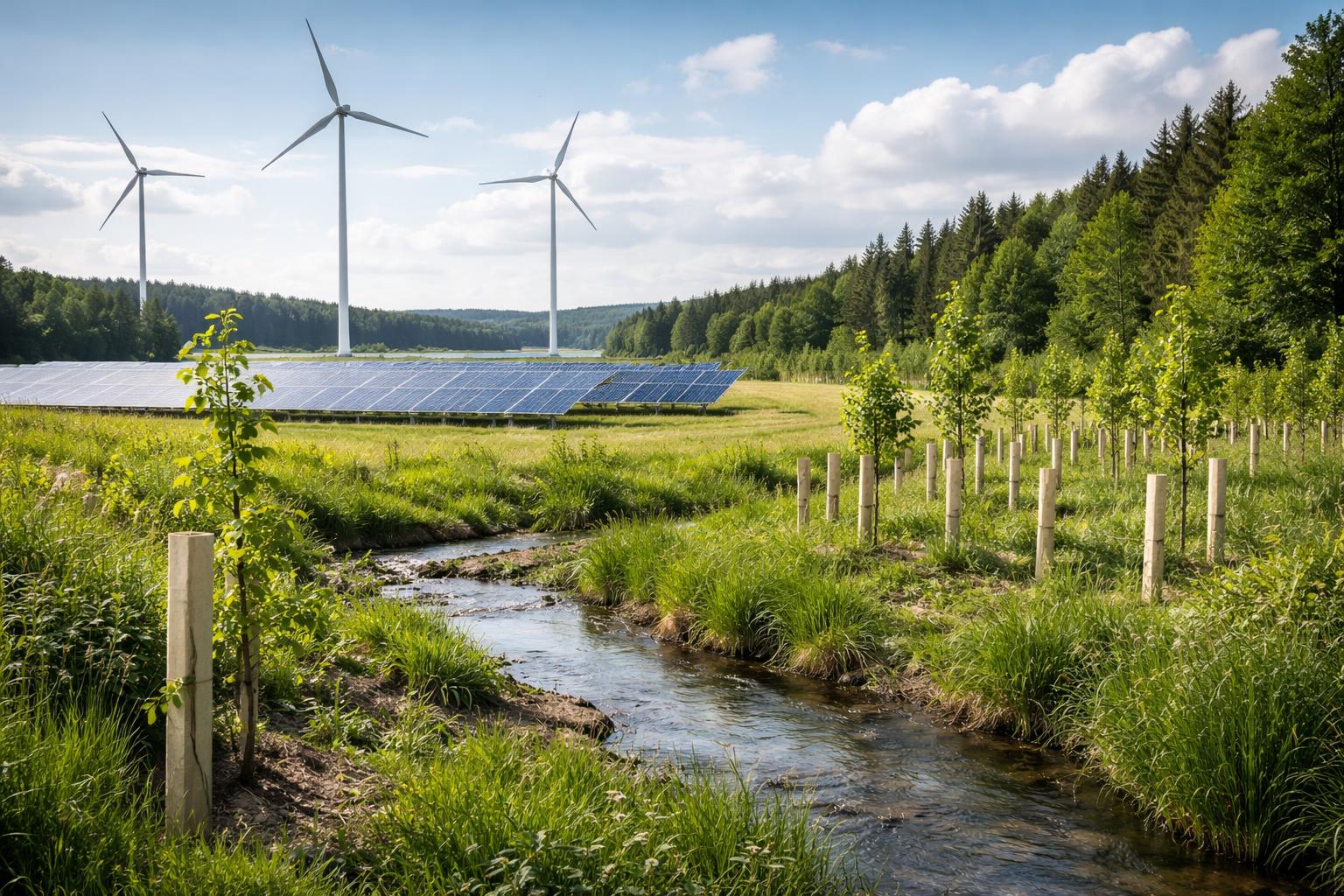 Redaktionelle Szene zum Thema „Totschnig hält Erreichung der Klimaziele bis 2030 für realistisch“