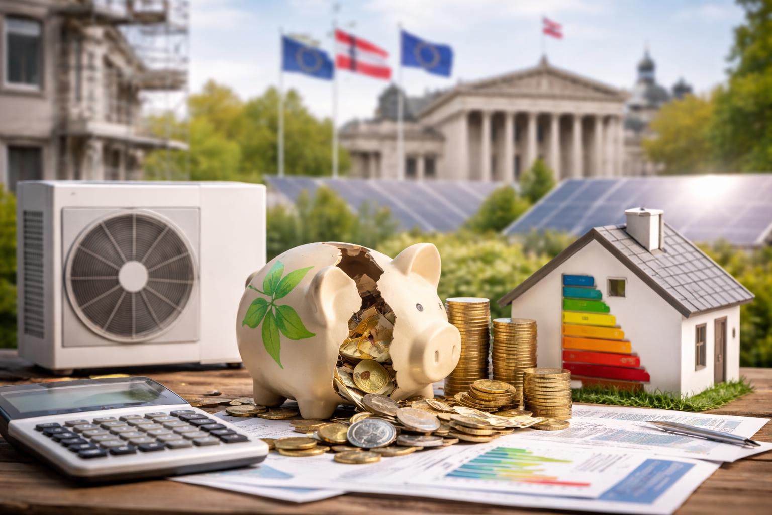 Redaktionelle Szene zum Thema „Totschnig verteidigt gekürztes Klimabudget trotz Milliardenrisiko“