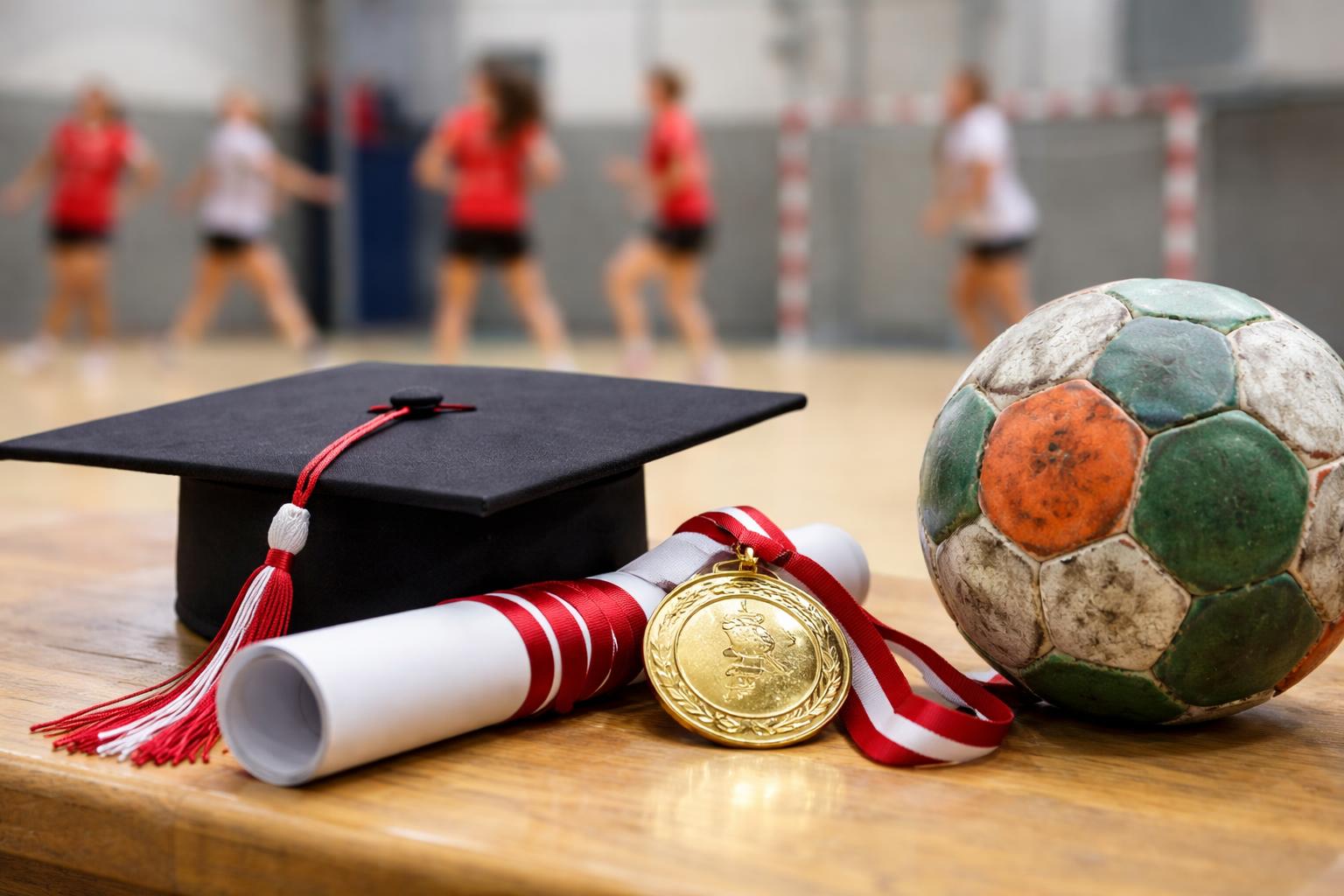Redaktionelle Szene zum Thema „Trofaiacher Handballerin Schweiger vereint Matura mit WM-Erfolg“