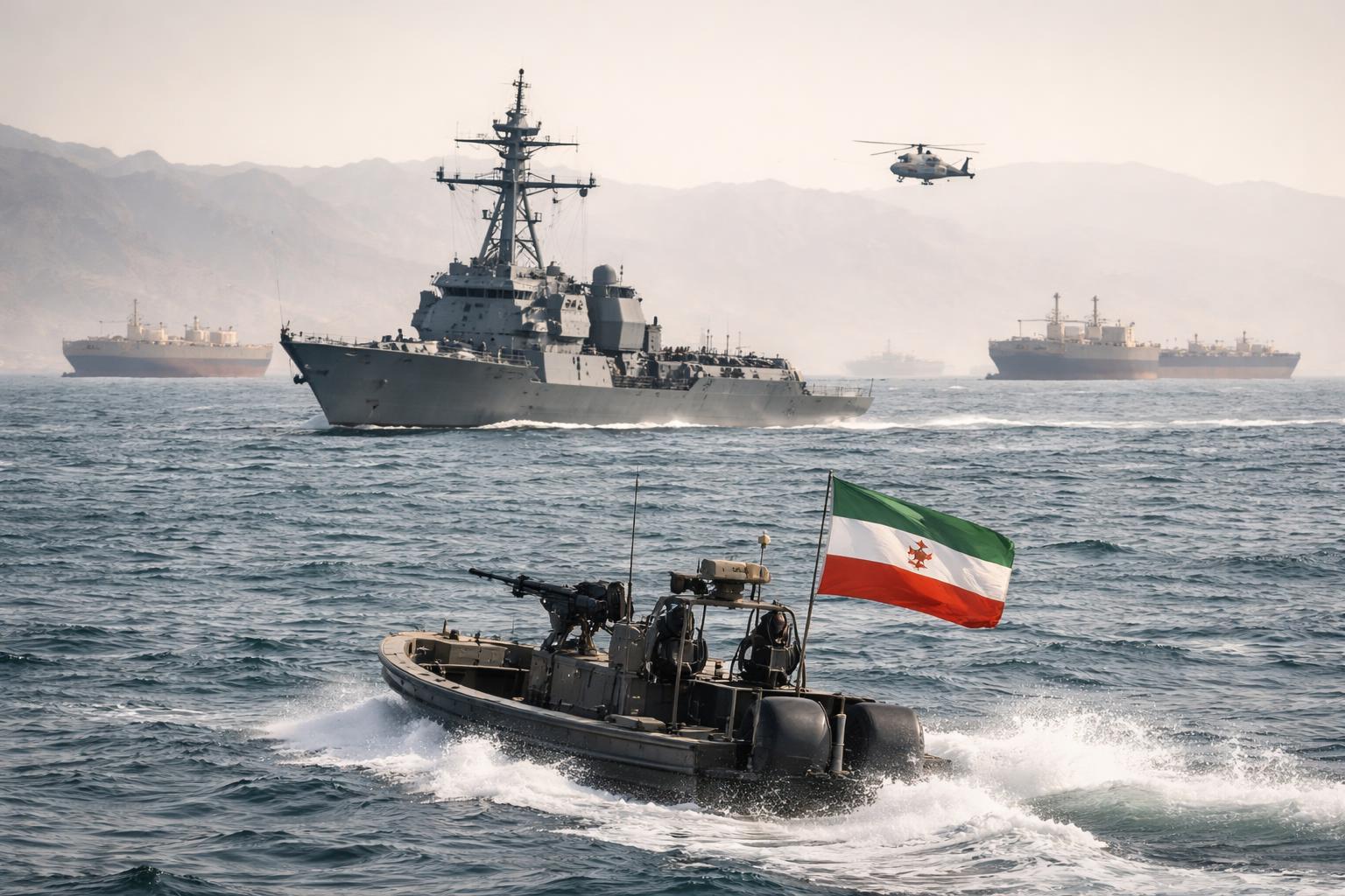 Redaktionelle Szene zum Thema „Trump spricht erneut von Iran-Deal – Teheran weist Einigung zurück“