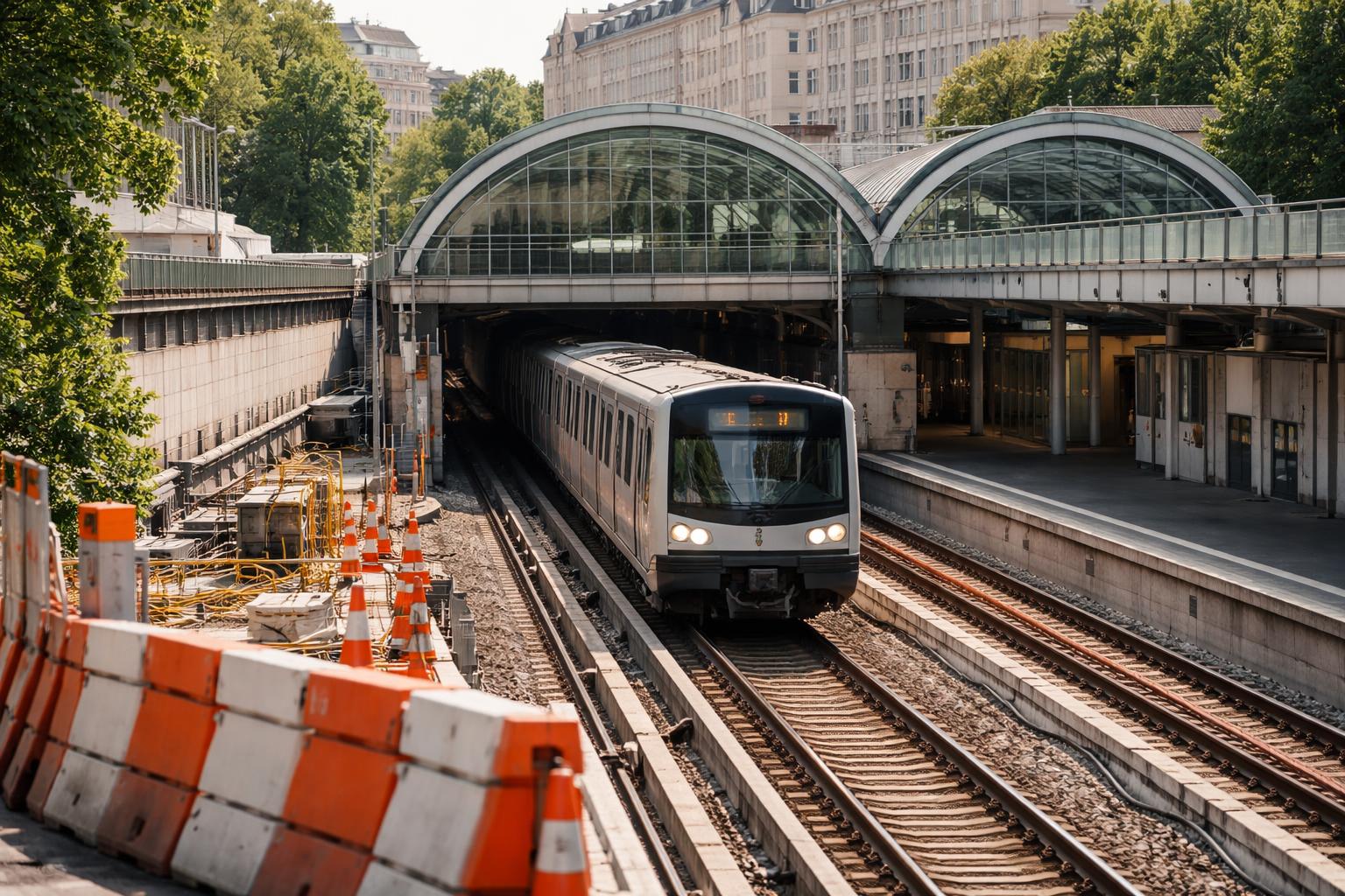 Redaktionelle Szene zum Thema „U4 fährt wieder durch, weitere Wiener Linien bleiben eingeschränkt“