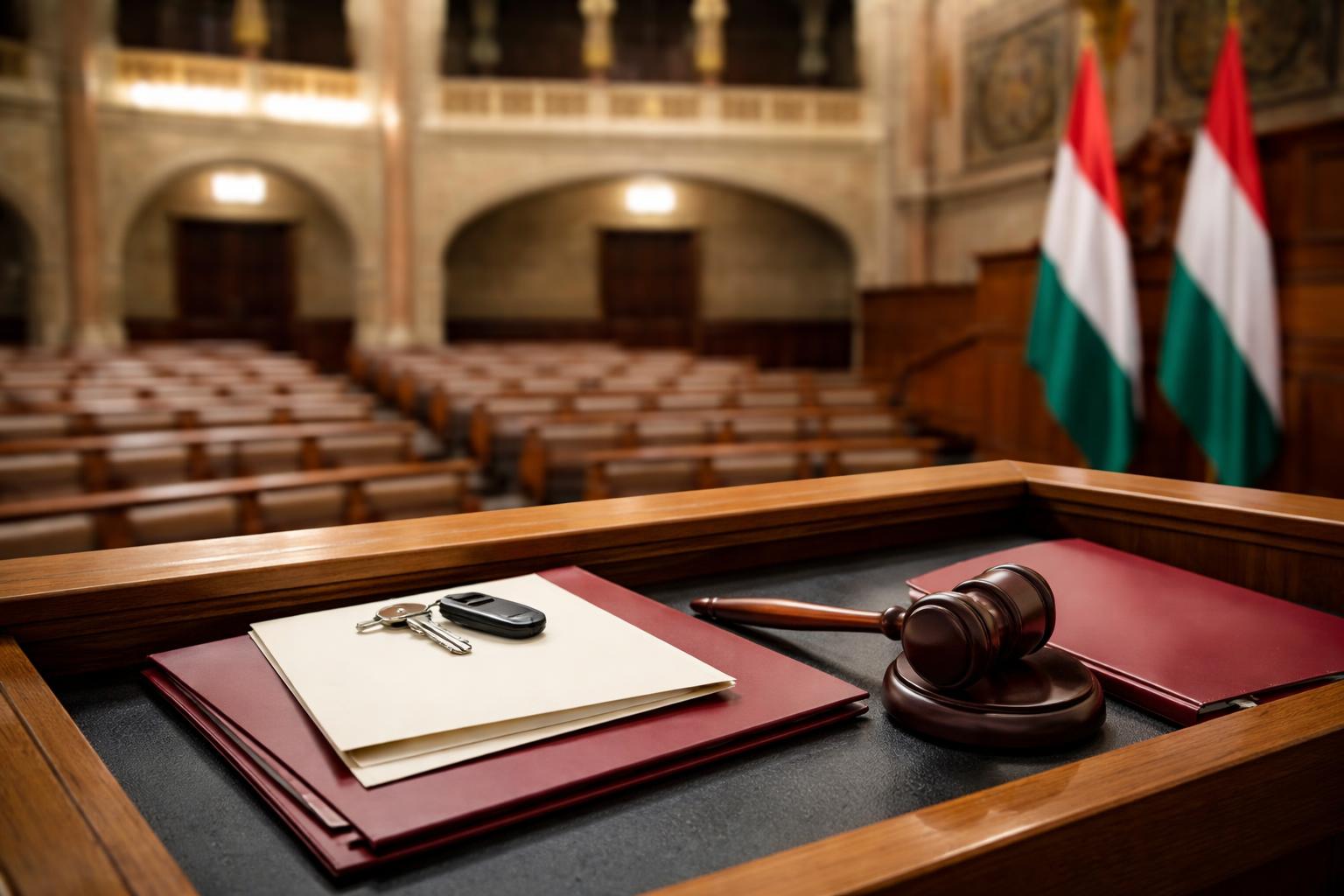 Redaktionelle Szene zum Thema „Ungarns Präsident Sulyok räumt seinen Posten für neue Amtszeitregelung“