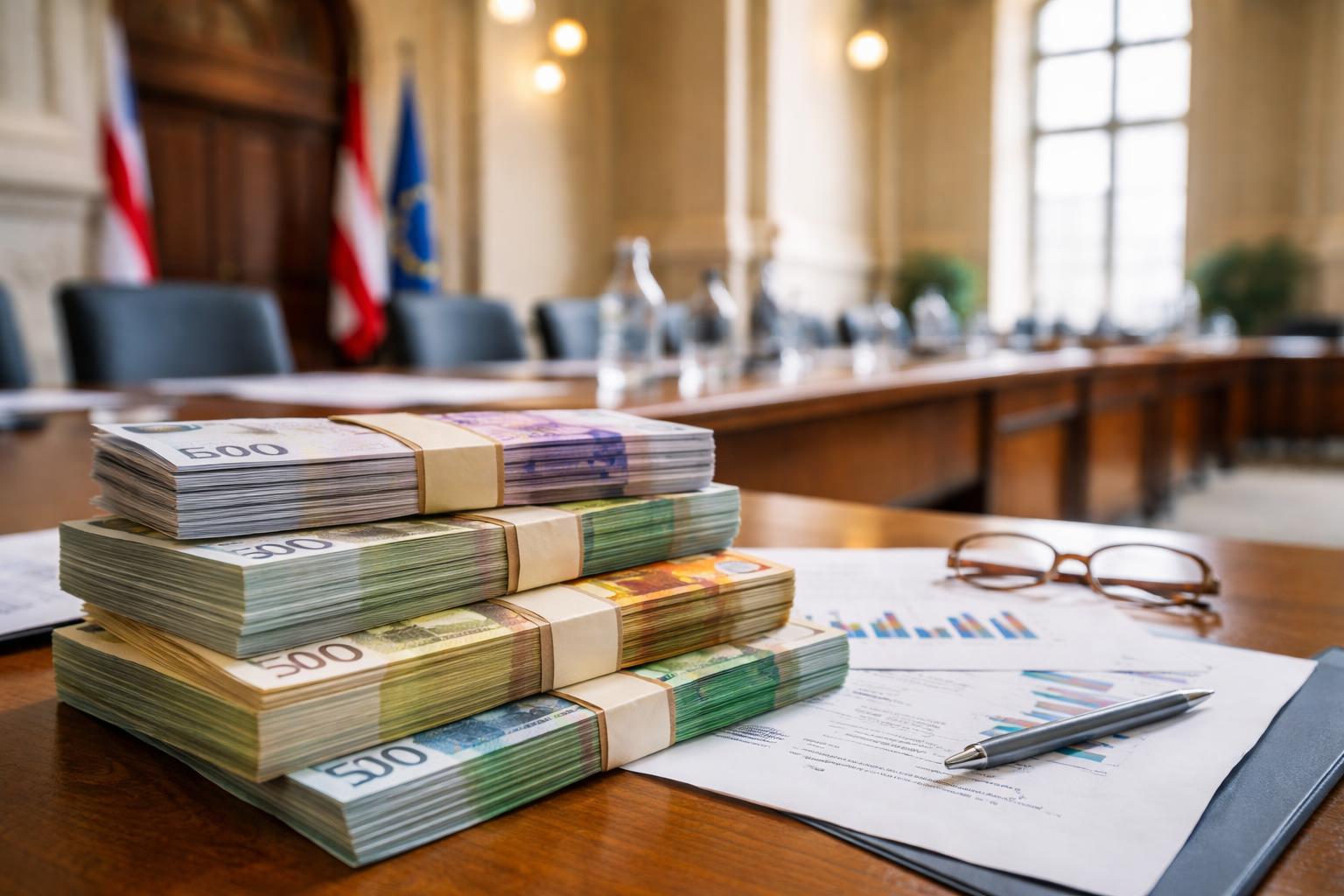 Redaktionelle Szene zum Thema „Unis halten an 18 Milliarden Euro fest und legen Sparvorschläge vor“