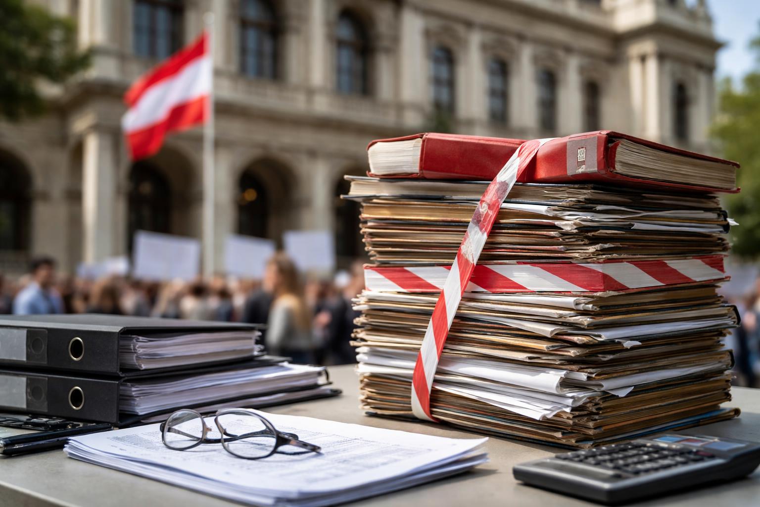 Redaktionelle Szene zum Thema „Unis warnen vor Kündigungen nach geplanter Budgetkürzung von einer Milliarde Euro“