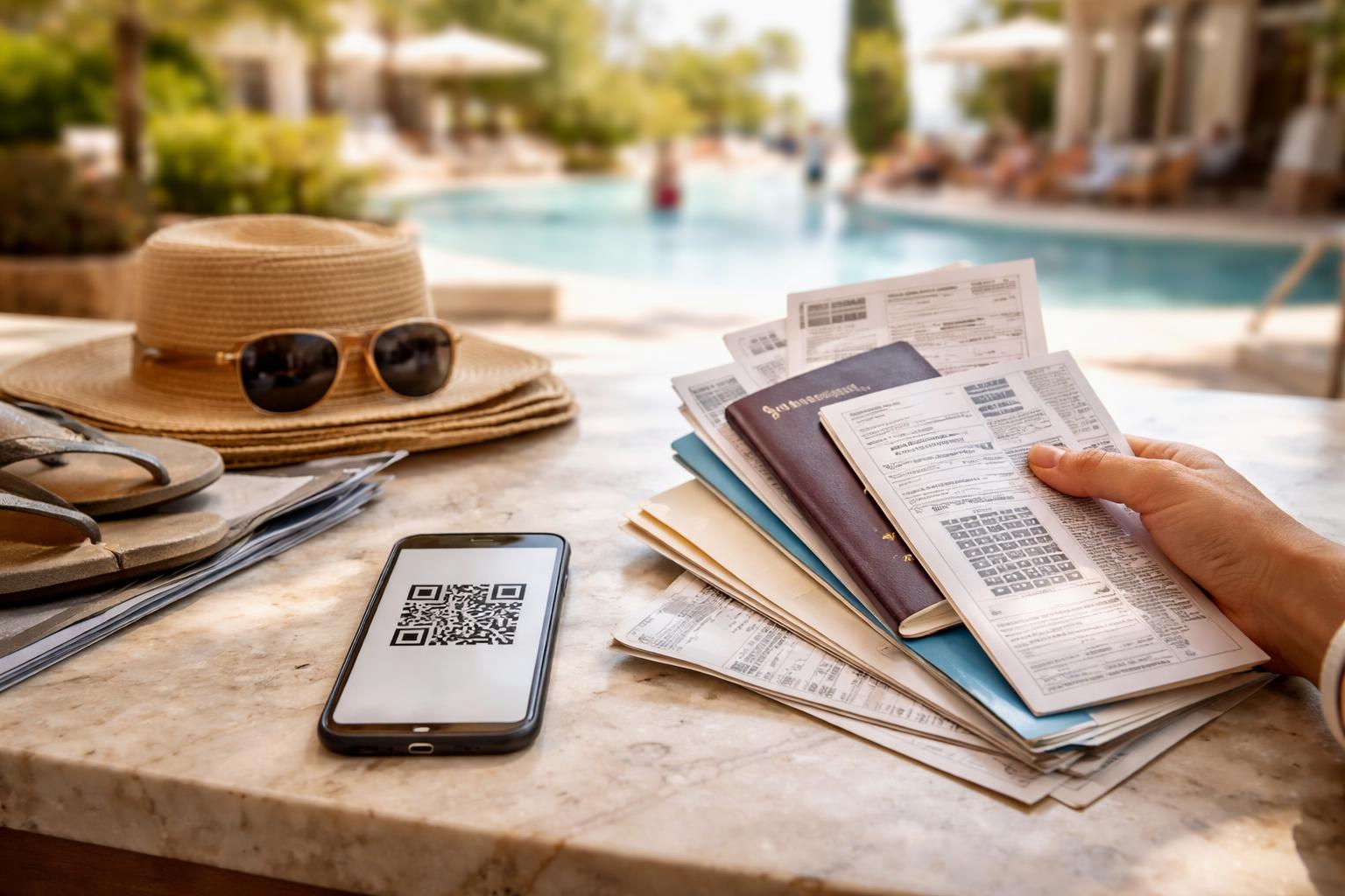 Redaktionelle Szene zum Thema „Urlaub als Arbeit: Warum Ferien heute oft mit Mühe beginnen“