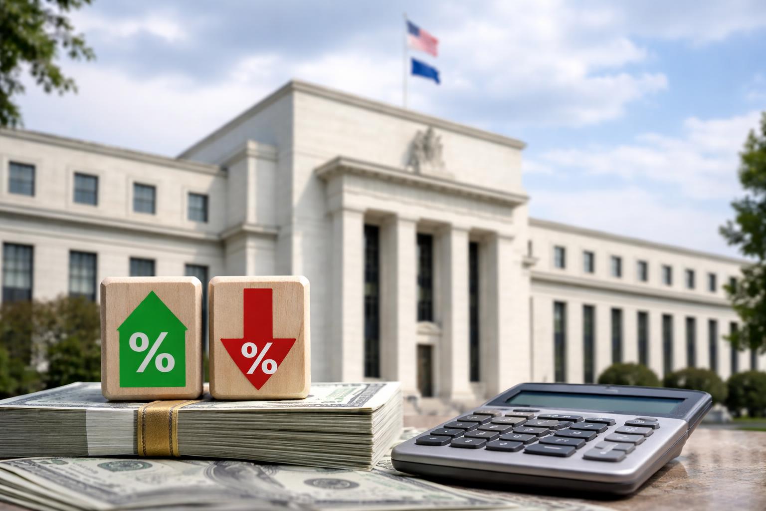 Redaktionelle Szene zum Thema „US-Notenbank hält Leitzins erneut bei 3,50 bis 3,75 Prozent“