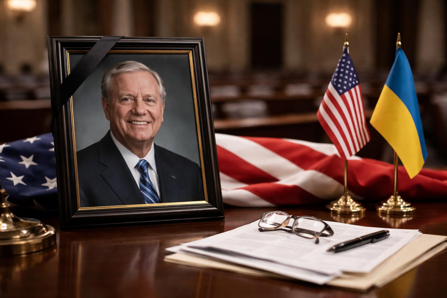 Redaktionelle Szene zum Thema „US-Senator Lindsey Graham im Alter von 71 Jahren gestorben“