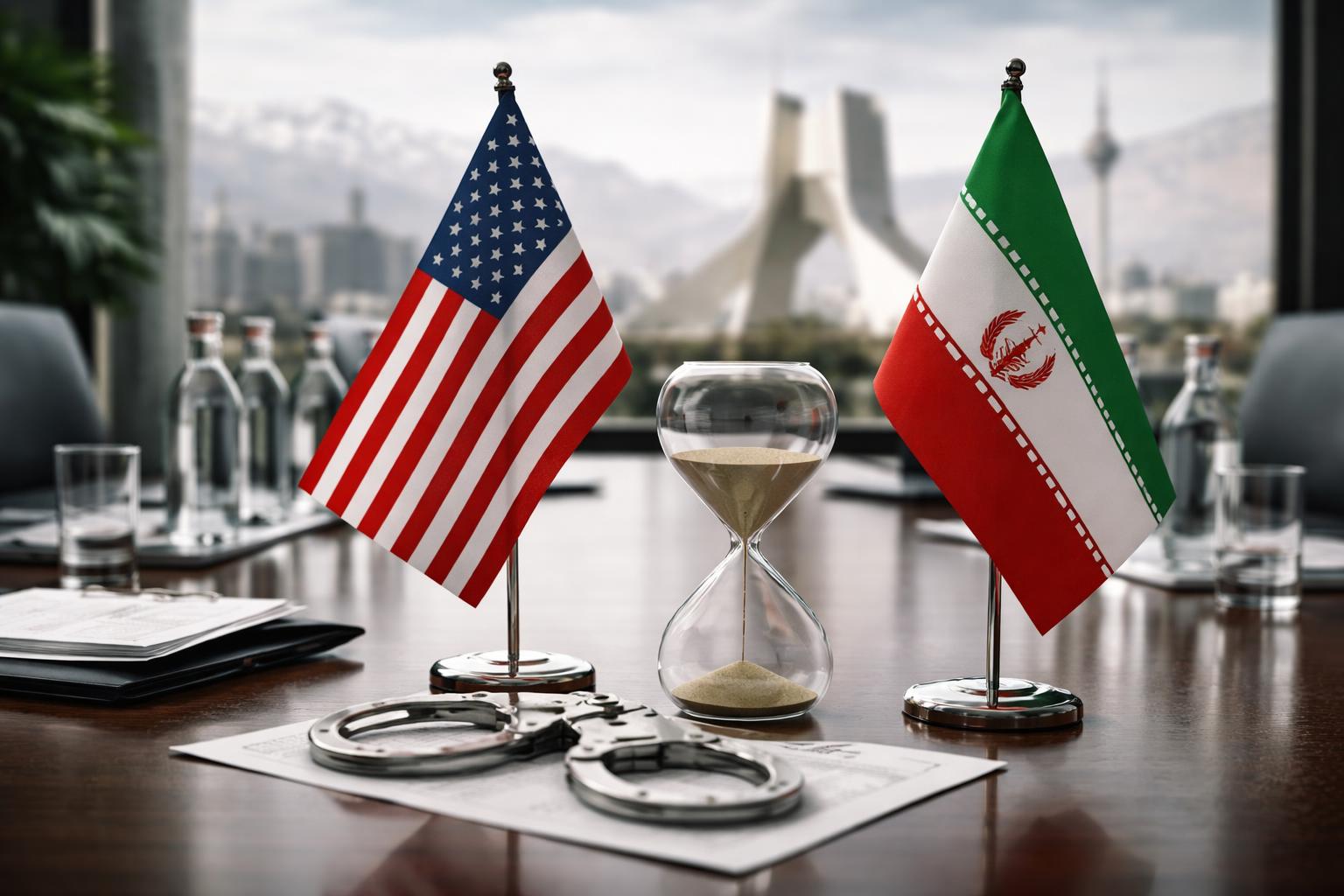 Redaktionelle Szene zum Thema „USA und Iran beraten über Verlängerung der Waffenruhe“