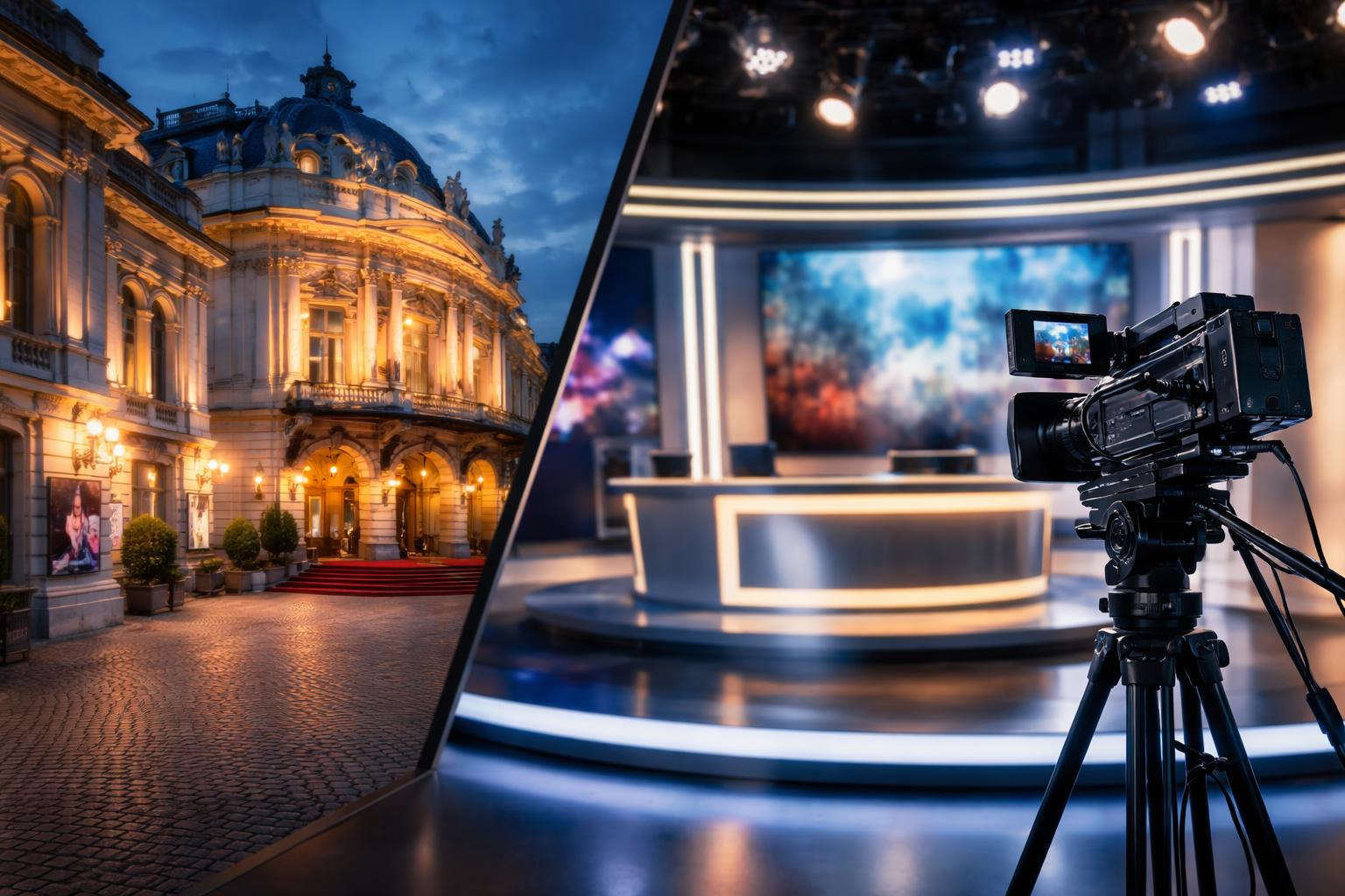 Redaktionelle Szene zum Thema „Vereinigte Bühnen Wien finanzierten ORF-3-Serie im Kulturmagazin mit“