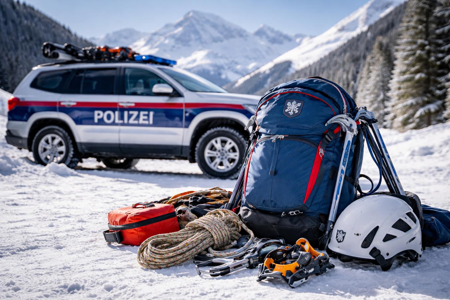 Redaktionelle Szene zum Thema „Verena Egartner übernimmt Leitung der Alpinen Einsatzgruppe Innsbruck“