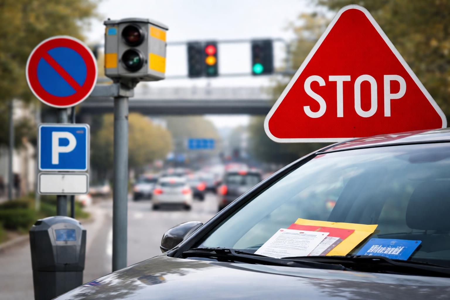 Redaktionelle Szene zum Thema „Verkehrsstrafen werden ab 1. Jänner österreichweit vereinheitlicht“