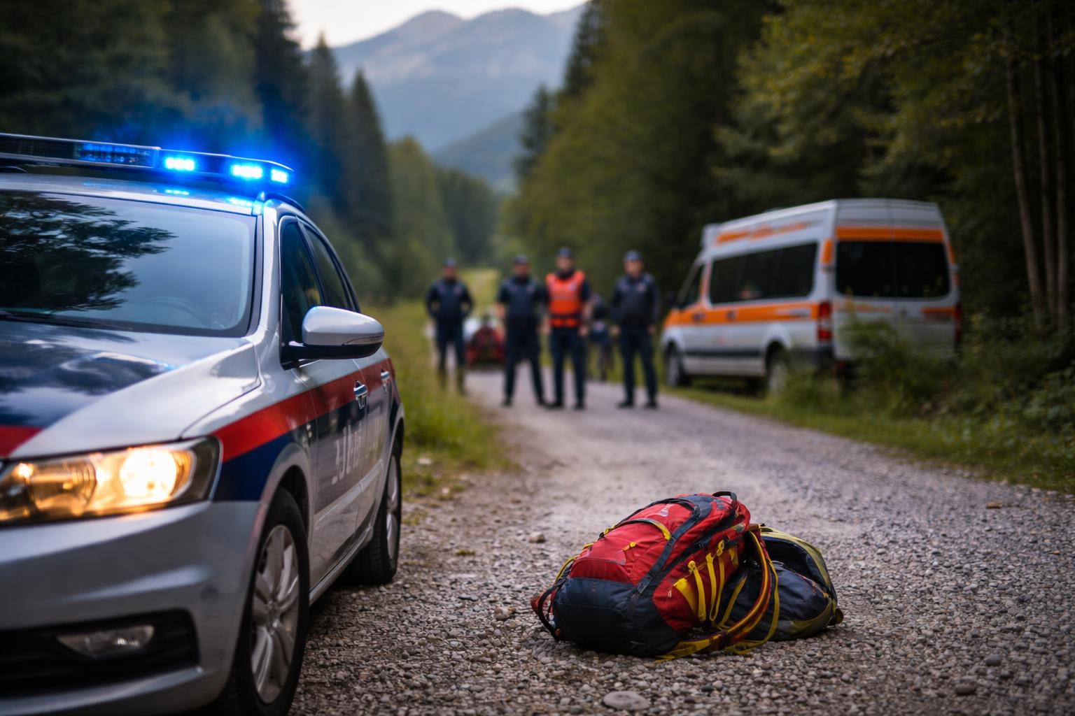 Redaktionelle Szene zum Thema „Vermisster 14-Jähriger aus Naarn in Vorarlberg gefunden“