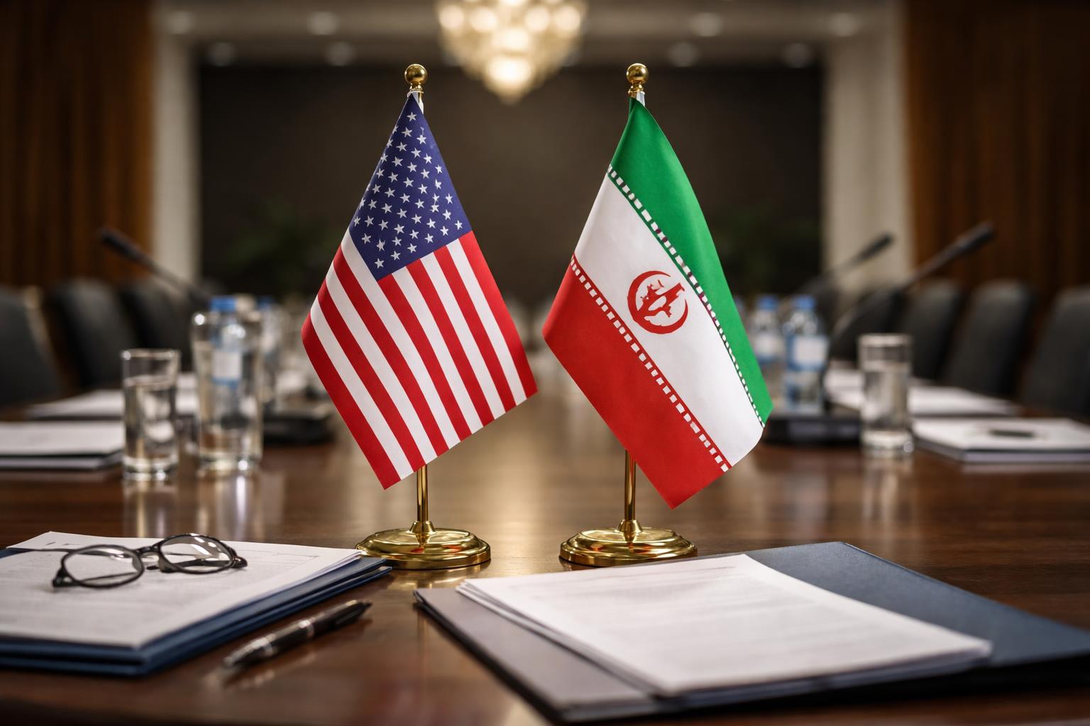 Redaktionelle Szene zum Thema „Verwirrung um neue Gespräche zwischen USA und Iran“