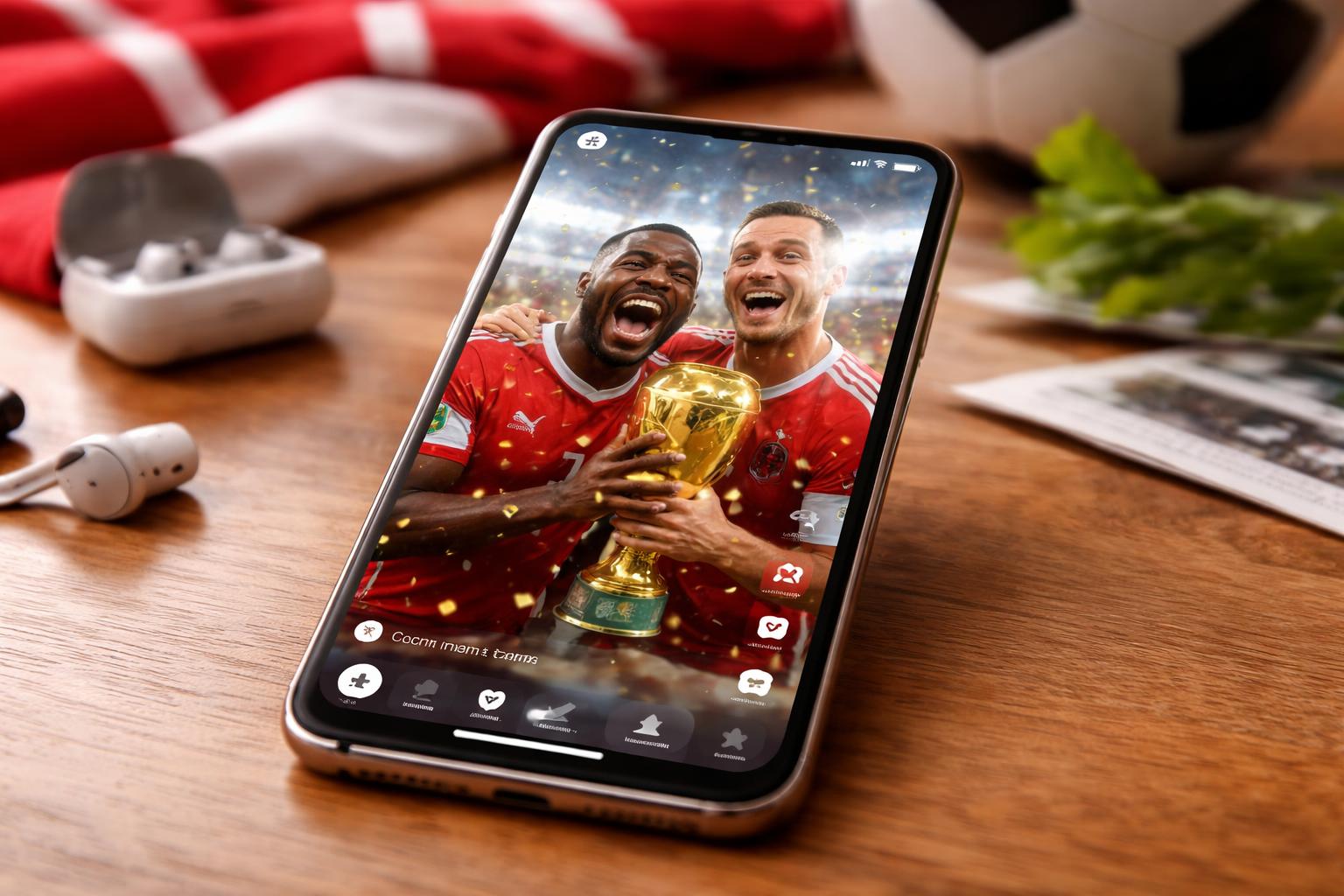 Redaktionelle Szene zum Thema „Virales KI-Video zeigt Alaba und Arnautović nach Österreichs angeblichem WM-Titel“