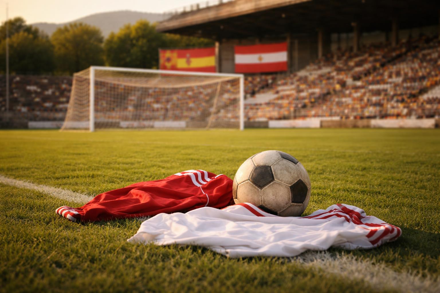 Redaktionelle Szene zum Thema „Vor dem Österreich-Spiel: Die letzten Erinnerungen an Gijon“