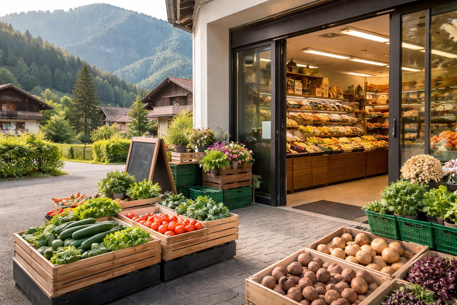 Redaktionelle Szene zum Thema „Vorarlberg will Nahversorgern am Land mehr Sonntagsöffnung erlauben“
