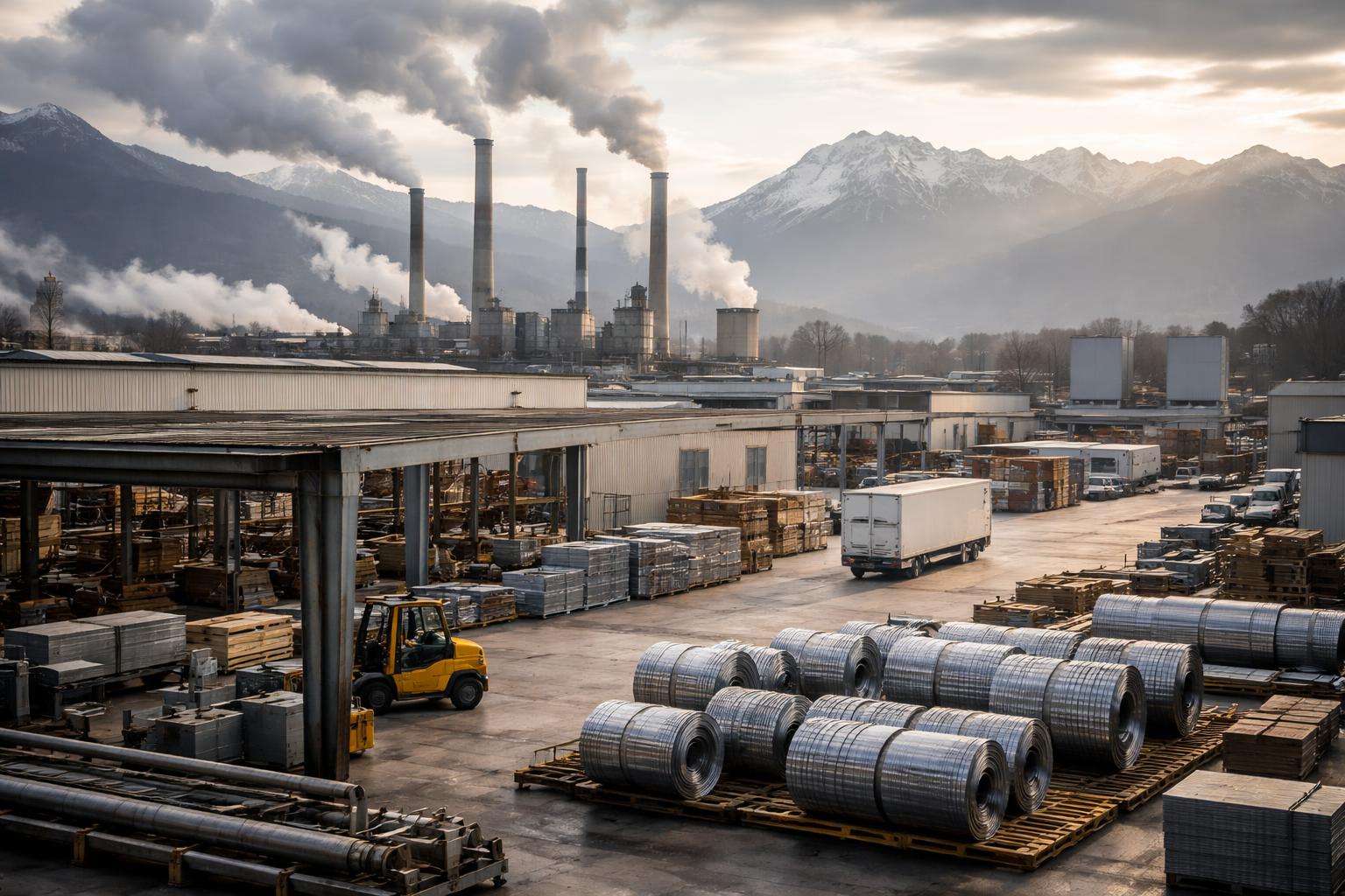 Redaktionelle Szene zum Thema „Vorarlbergs Industrie bleibt trotz leichtem Plus weiter unter Druck“