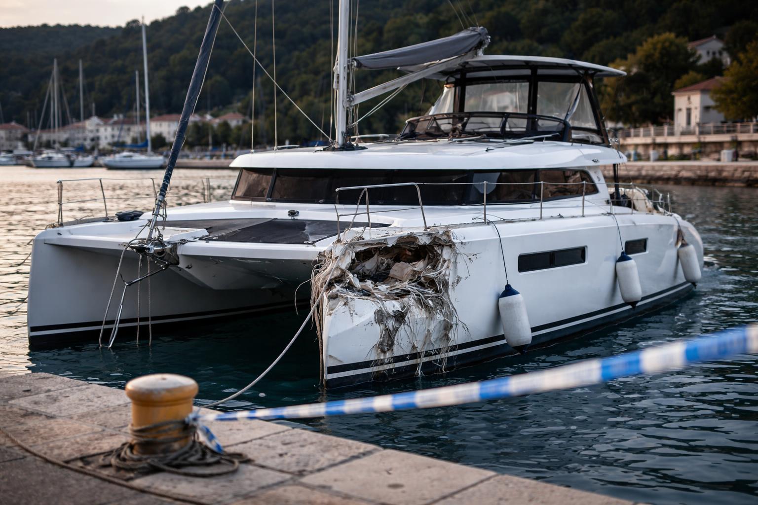 Redaktionelle Szene zum Thema „Vorwürfe gegen 1. Offizier nach tödlichem Bootsunfall in Kroatien“