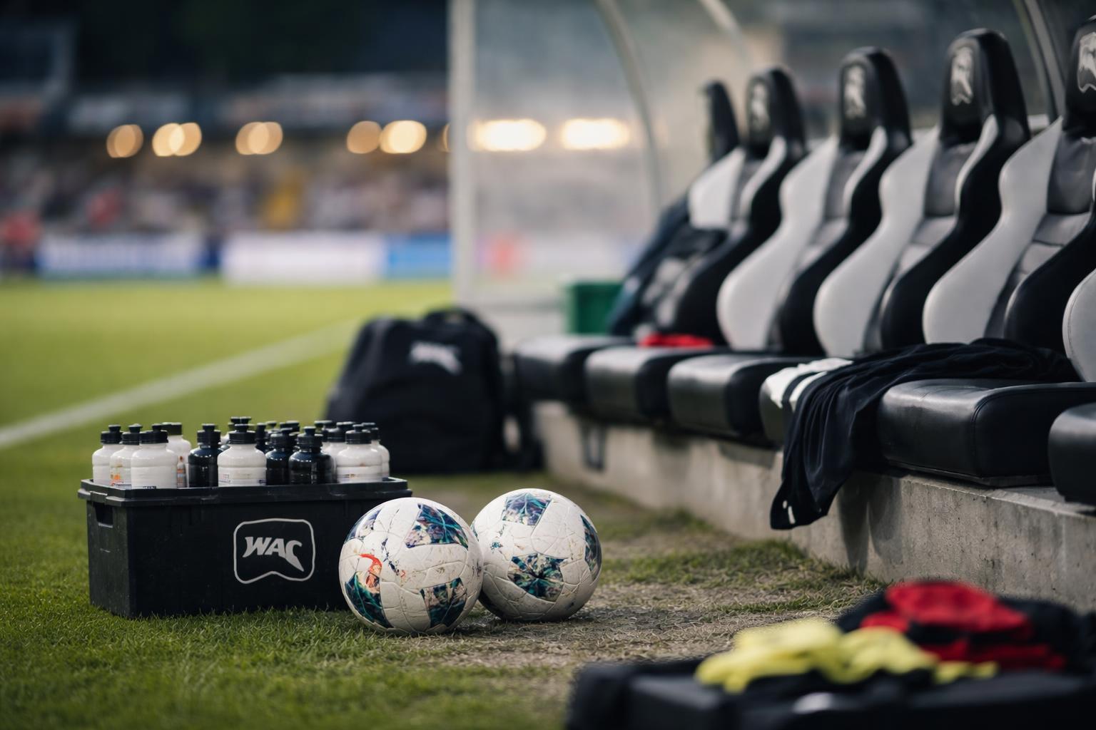 Redaktionelle Szene zum Thema „WAC ärgert sich nach 1:2 in Lustenau über späten Ausgleich“