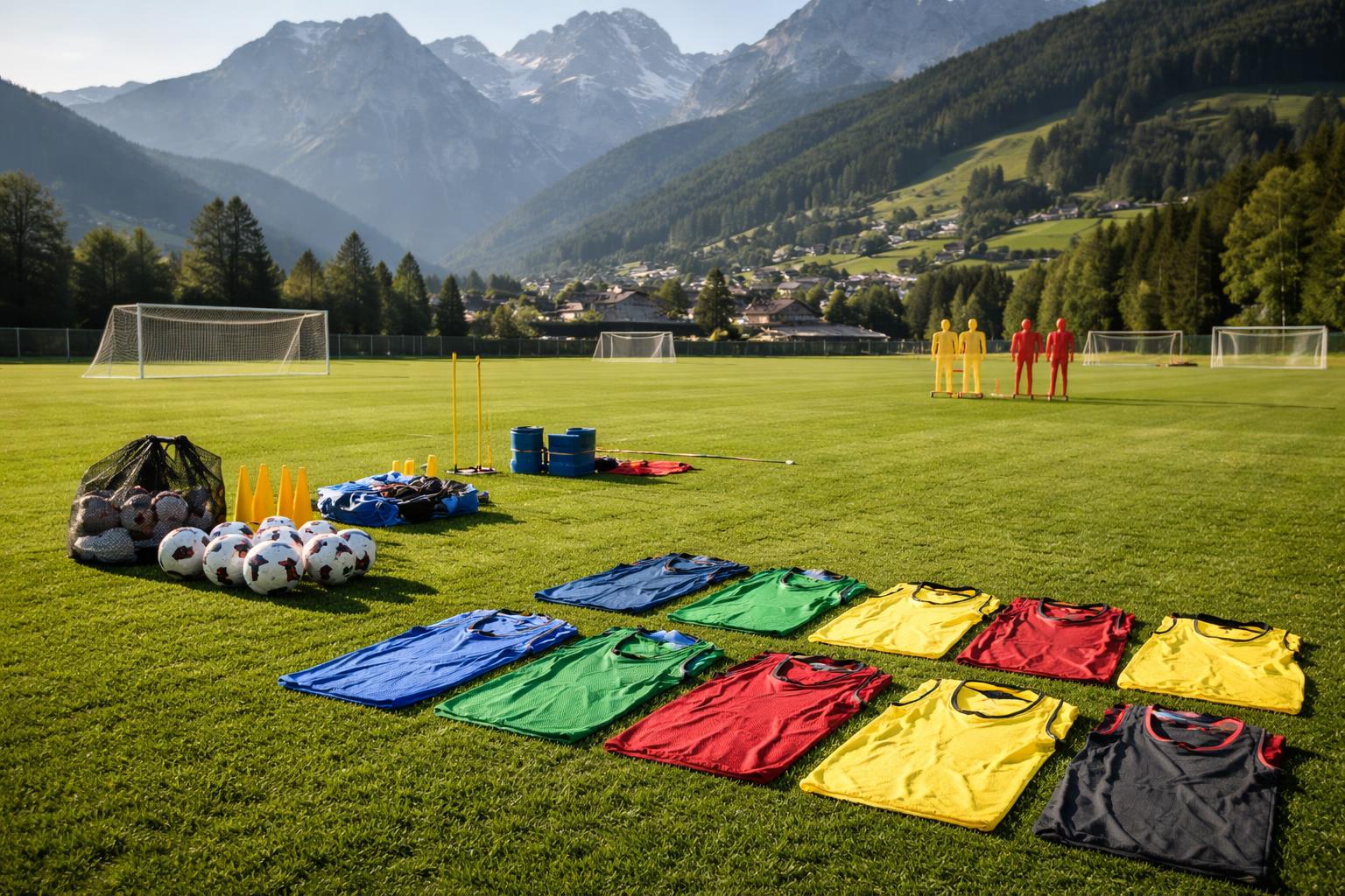 Redaktionelle Szene zum Thema „WAC startet in Maria Alm: Silberberger setzt im Training auf neue Gruppen“
