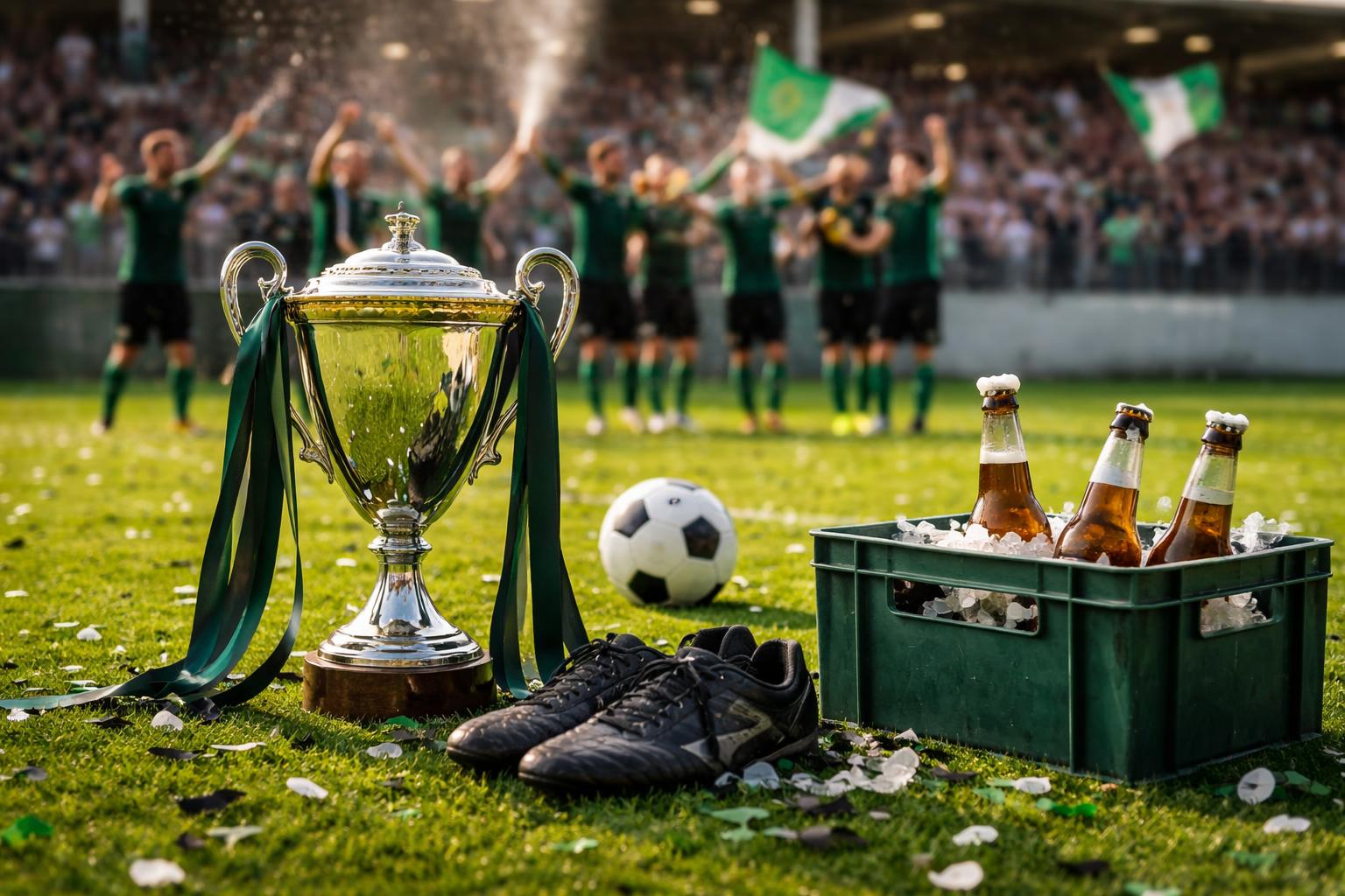 Redaktionelle Szene zum Thema „Wacker Innsbruck feiert Rückkehr in die 2. Liga: Siller blickt auf den Durchmarsch zurück“