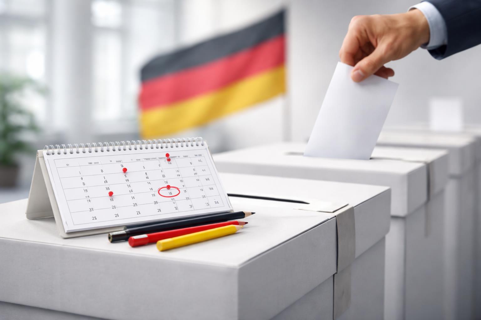 Redaktionelle Szene zum Thema „Wahlen an einem Tag? In Deutschland wird der Ruf nach Bündelung lauter“