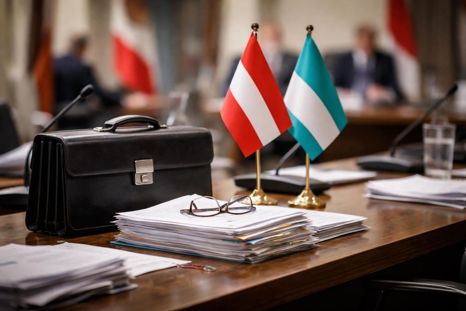 Redaktionelle Szene zum Thema „Walter Ruck bringt die ÖVP erneut unter Druck“