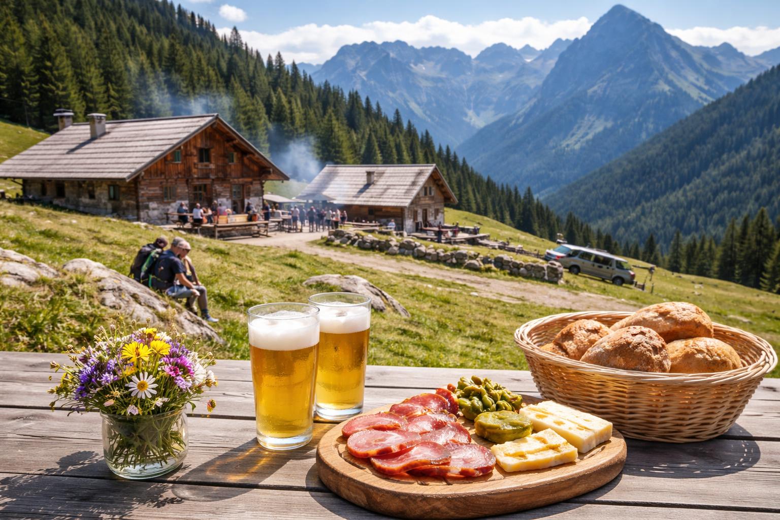 Redaktionelle Szene zum Thema „Wanderfest auf der Weingartalm lädt am 22. August ein“