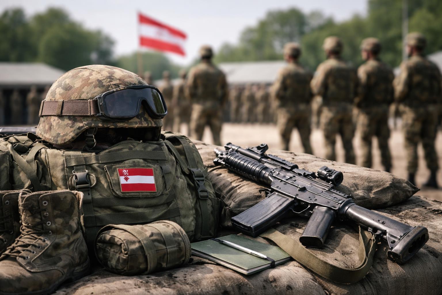 Redaktionelle Szene zum Thema „Wehrpflicht-Reform: SPÖ bringt Modell mit sechs Monaten und Milizübungen ins Spiel“
