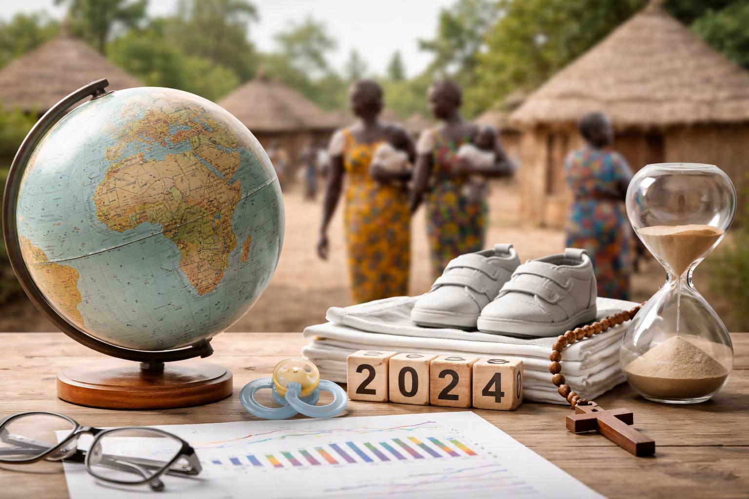 Redaktionelle Szene zum Thema „Weltbevölkerung altert, Afrika und Katholiken legen zu“