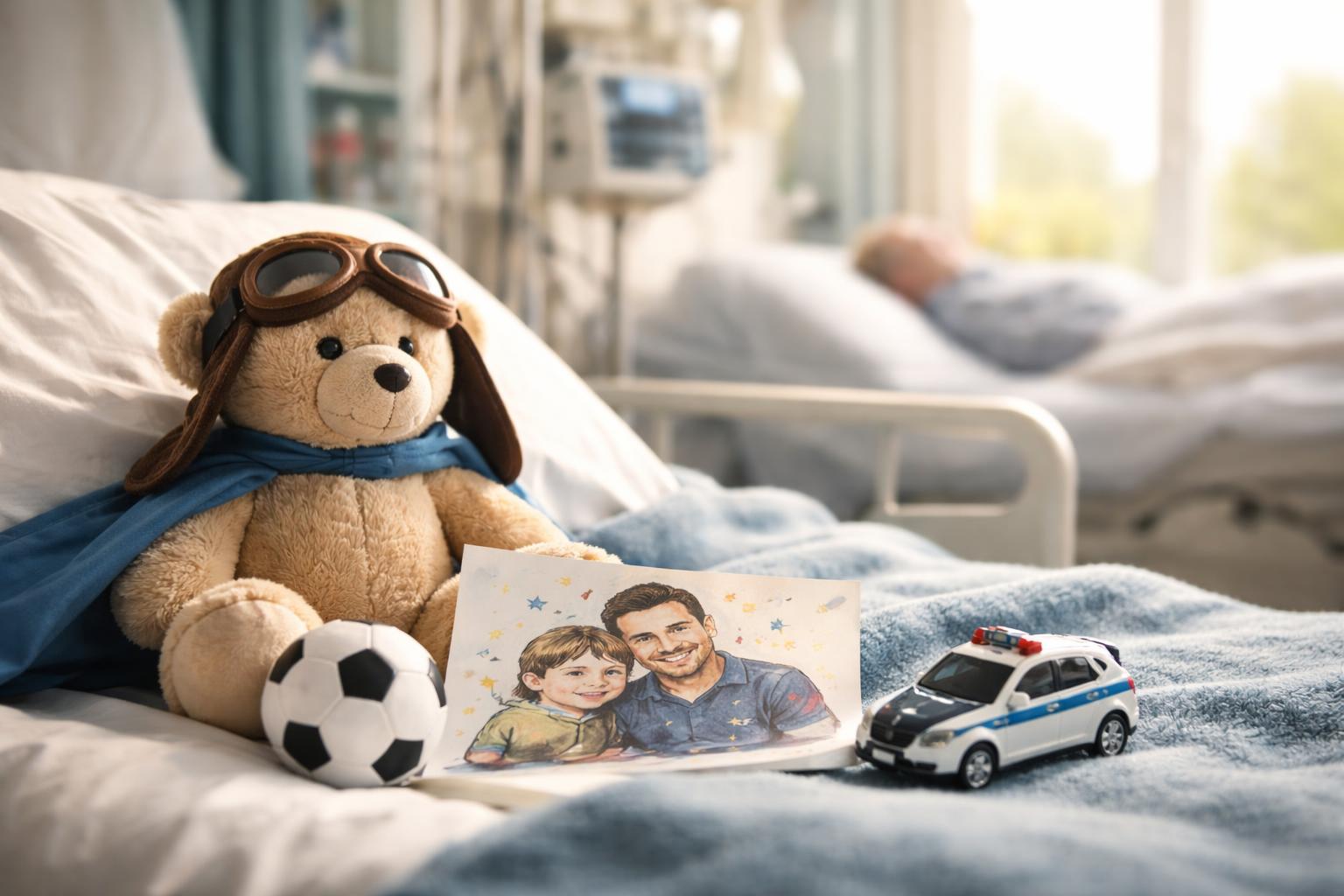 Redaktionelle Szene zum Thema „Wenn schwerstkranke Kinder träumen: Vom Höhenflug bis zum Treffen mit Messi“
