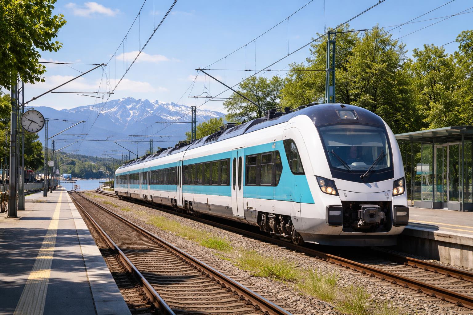 Redaktionelle Szene zum Thema „Westbahn passt Fahrplan ab 14. Juni an: Mehr Fahrzeit, neue Halte, Wegfall in Lindau und München“