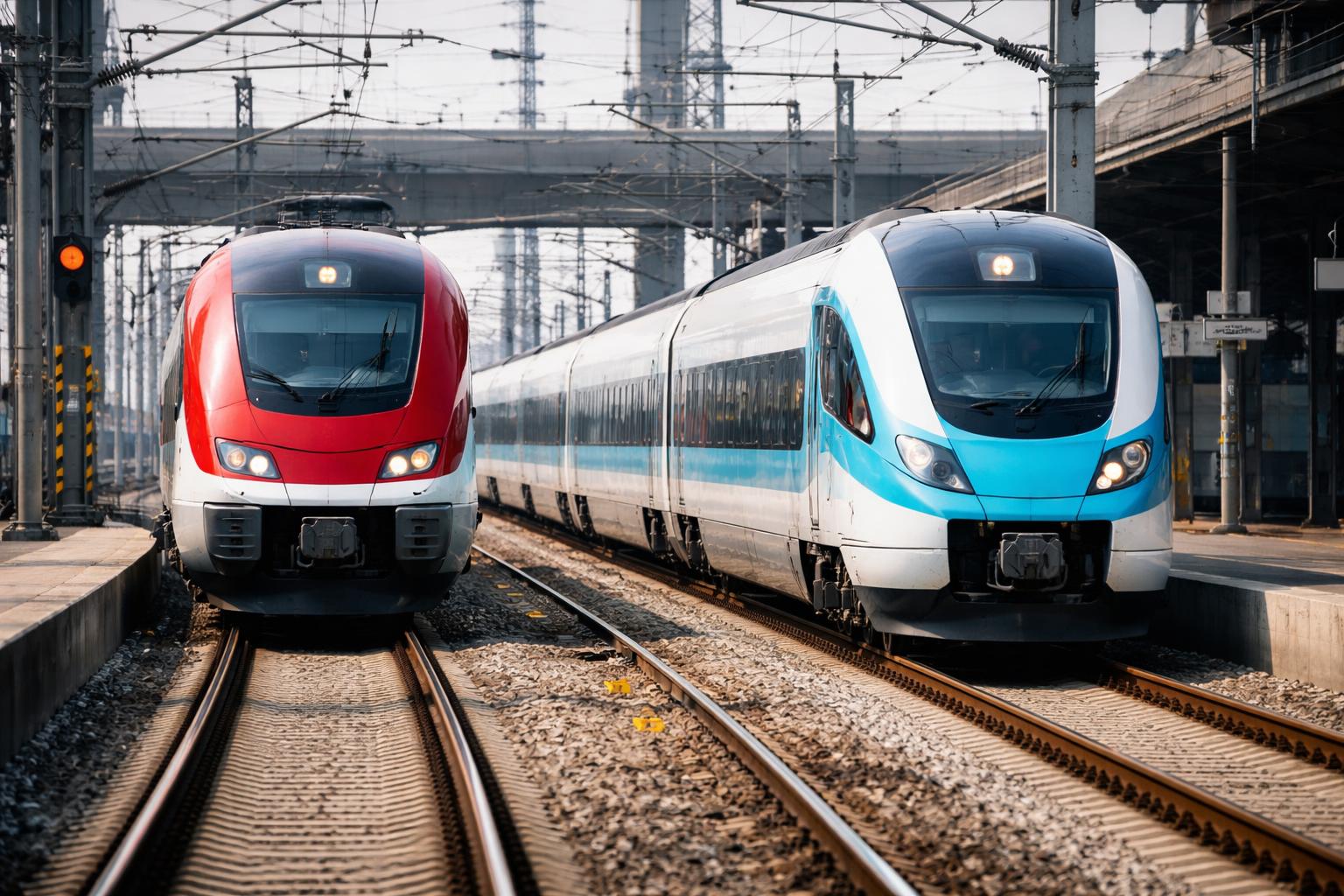 Redaktionelle Szene zum Thema „Wettbewerb auf der Bahn-Fernstrecke bleibt in Österreich die Ausnahme“