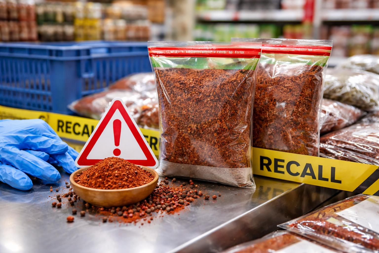 Redaktionelle Szene zum Thema „Wien: Asia-Markt ruft „Sichuan Pepper Powder“ wegen verbotener Wirkstoffe zurück“