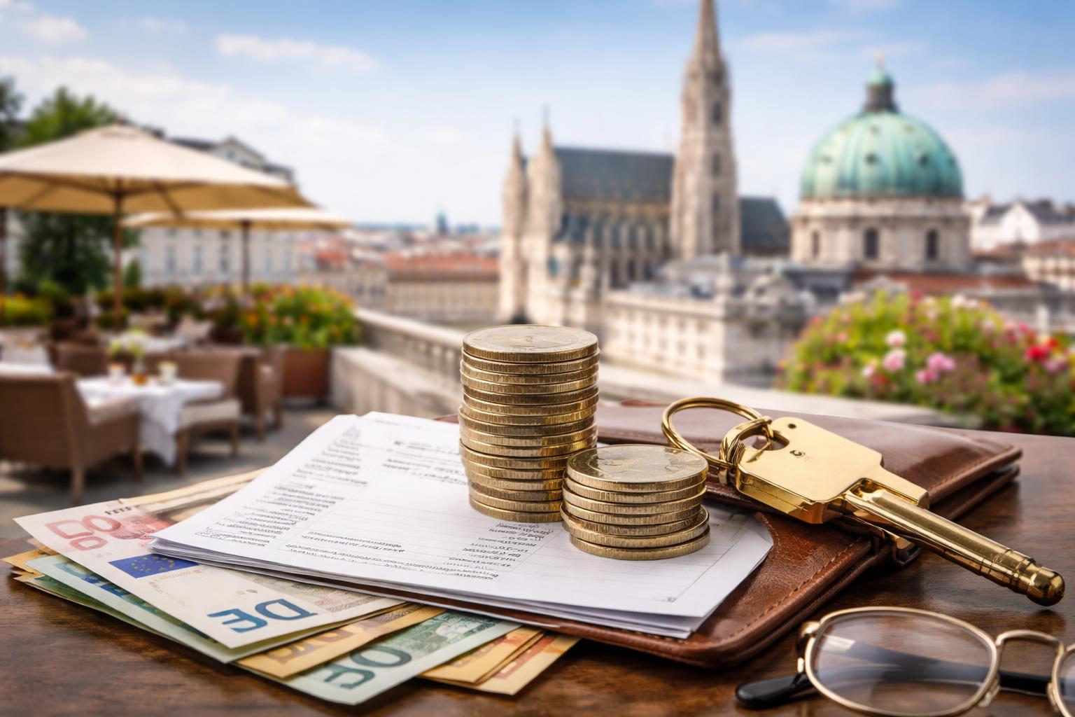 Redaktionelle Szene zum Thema „Wien hebt die Ortstaxe an – Hotellerie warnt vor Wettbewerbsnachteilen“