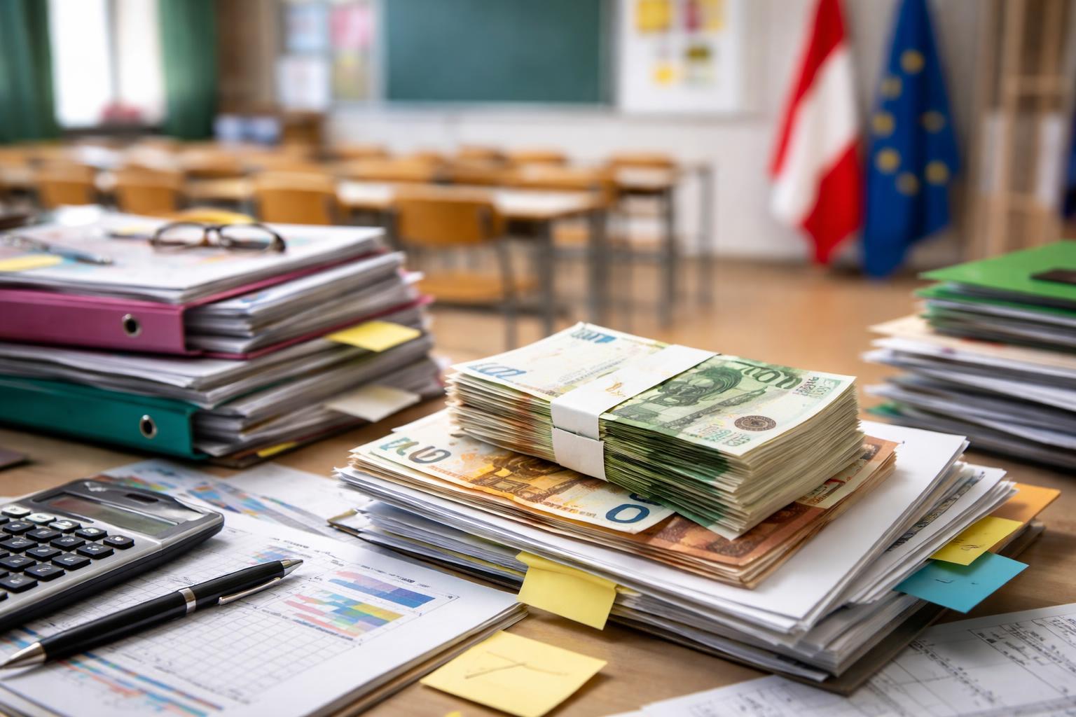 Redaktionelle Szene zum Thema „Wiener Bildungsversprechen: ÖVP kritisiert 373.000 Euro für neue Abwicklung“