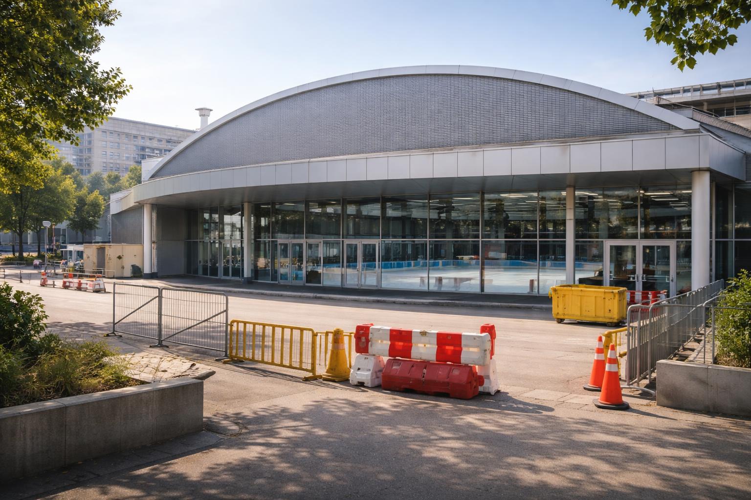 Redaktionelle Szene zum Thema „Wiener Eisstadthalle vor ungewisser Zukunft“