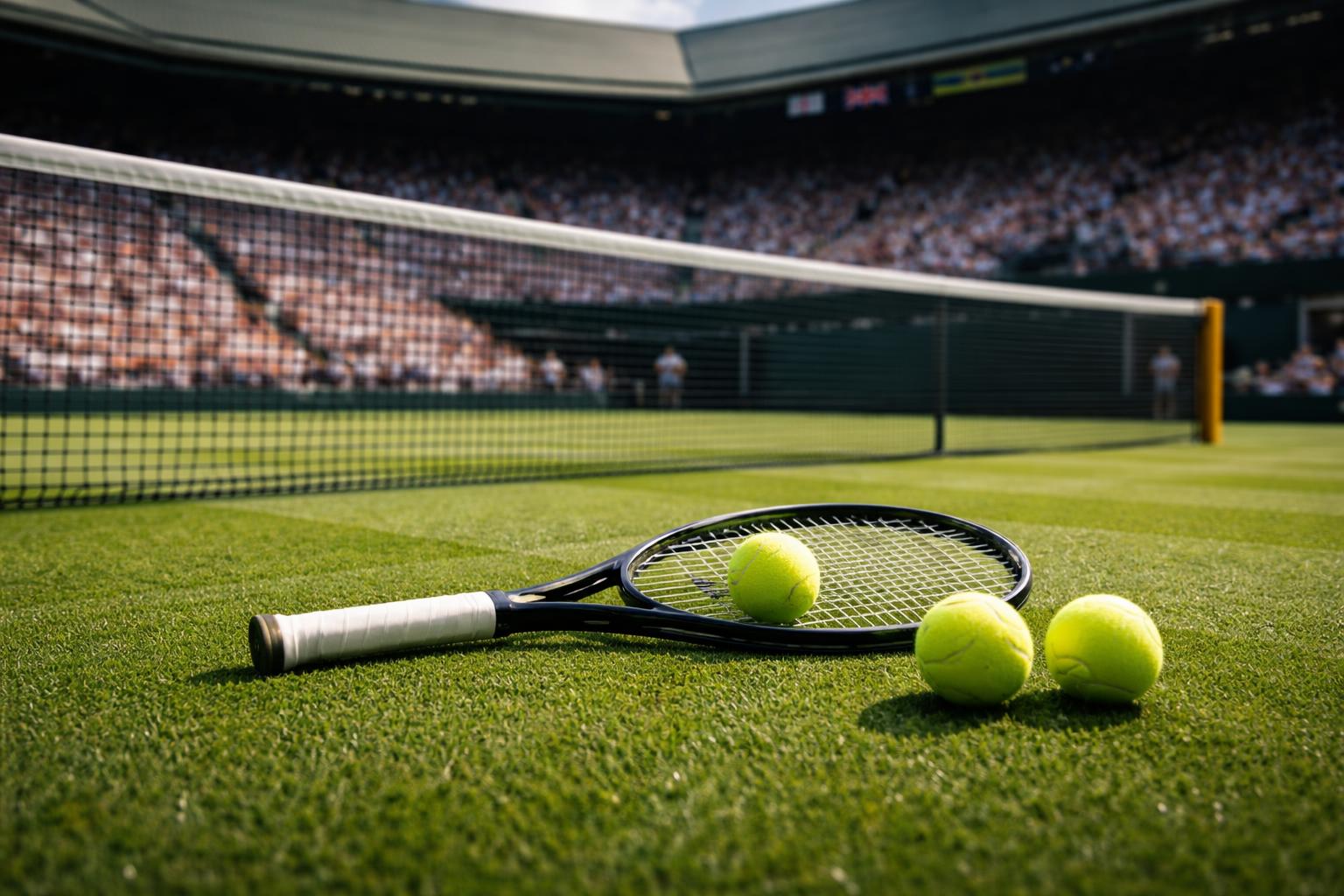 Redaktionelle Szene zum Thema „Wimbledon: Arthur Fery schreibt mit Wild-Card-Coup Tennis-Geschichte“