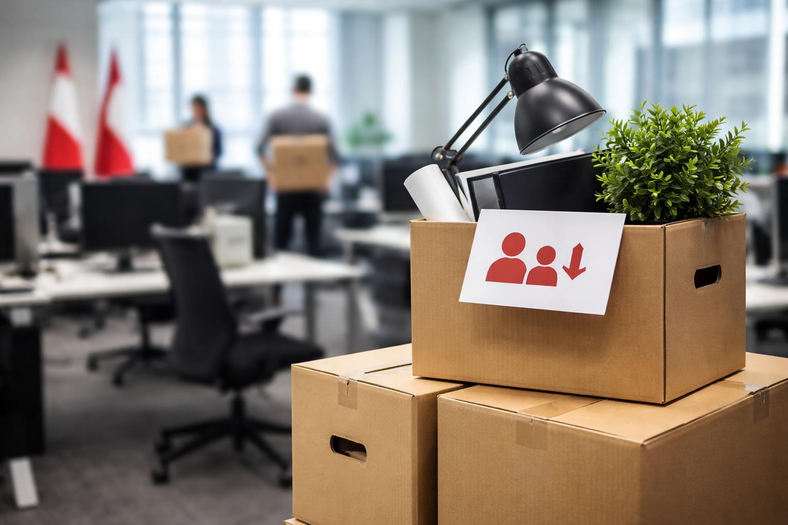 Redaktionelle Szene zum Thema „WKO plant massiven Personalabbau in der Bundeskammer“
